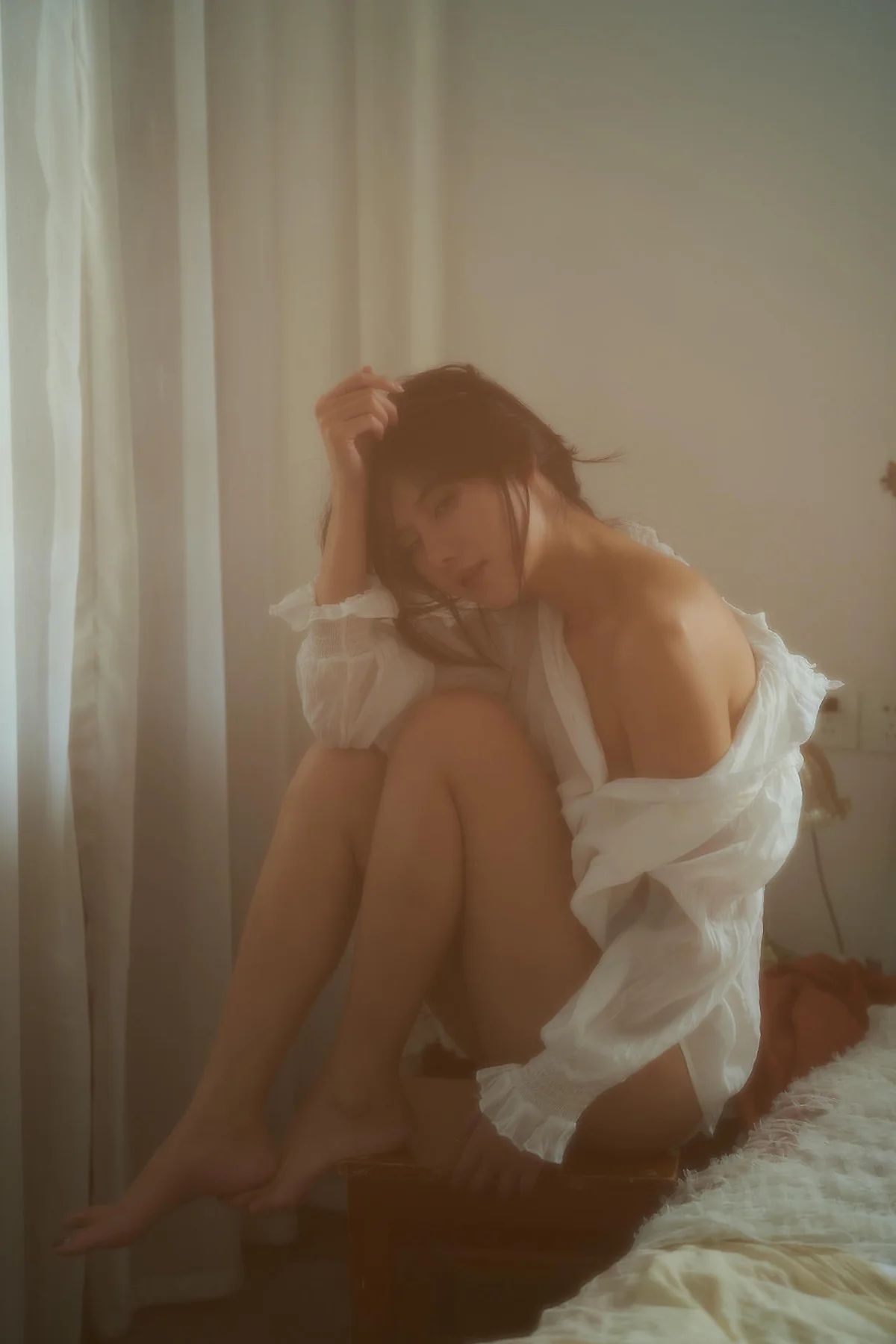 XiuRen 秀人 No.N422 就是阿朱啊复古写真香肩美女 - 37