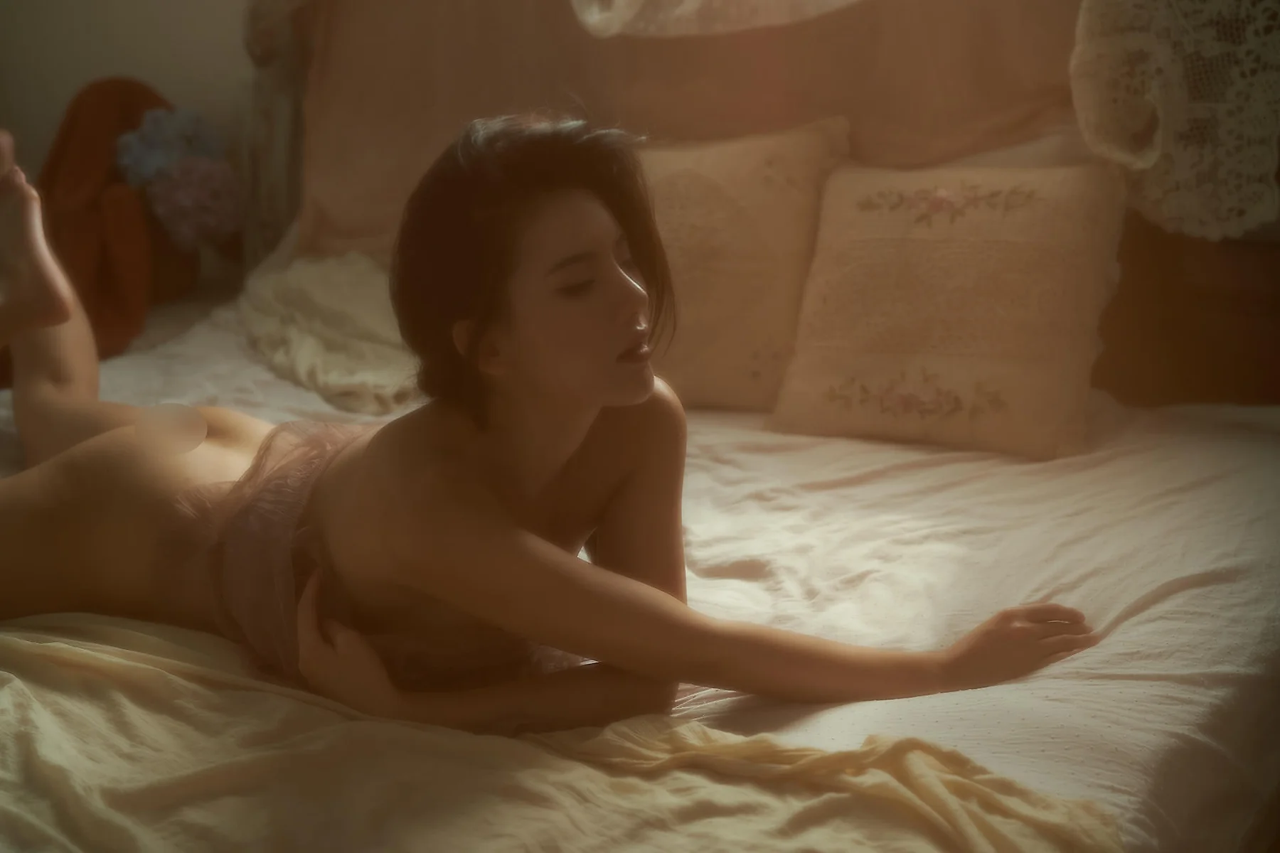 XiuRen 秀人 No.N422 就是阿朱啊复古写真香肩美女 - 59