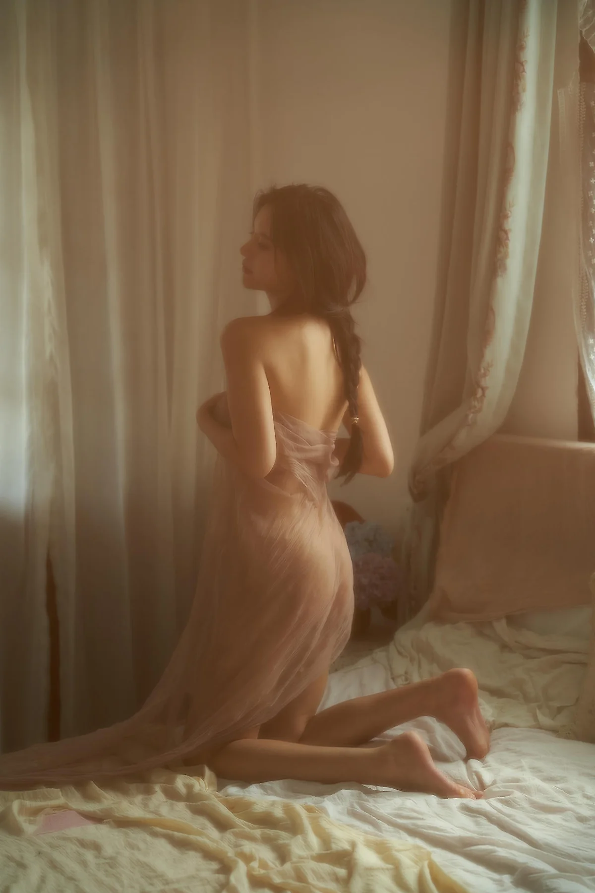 XiuRen 秀人 No.N422 就是阿朱啊复古写真香肩美女 - 63