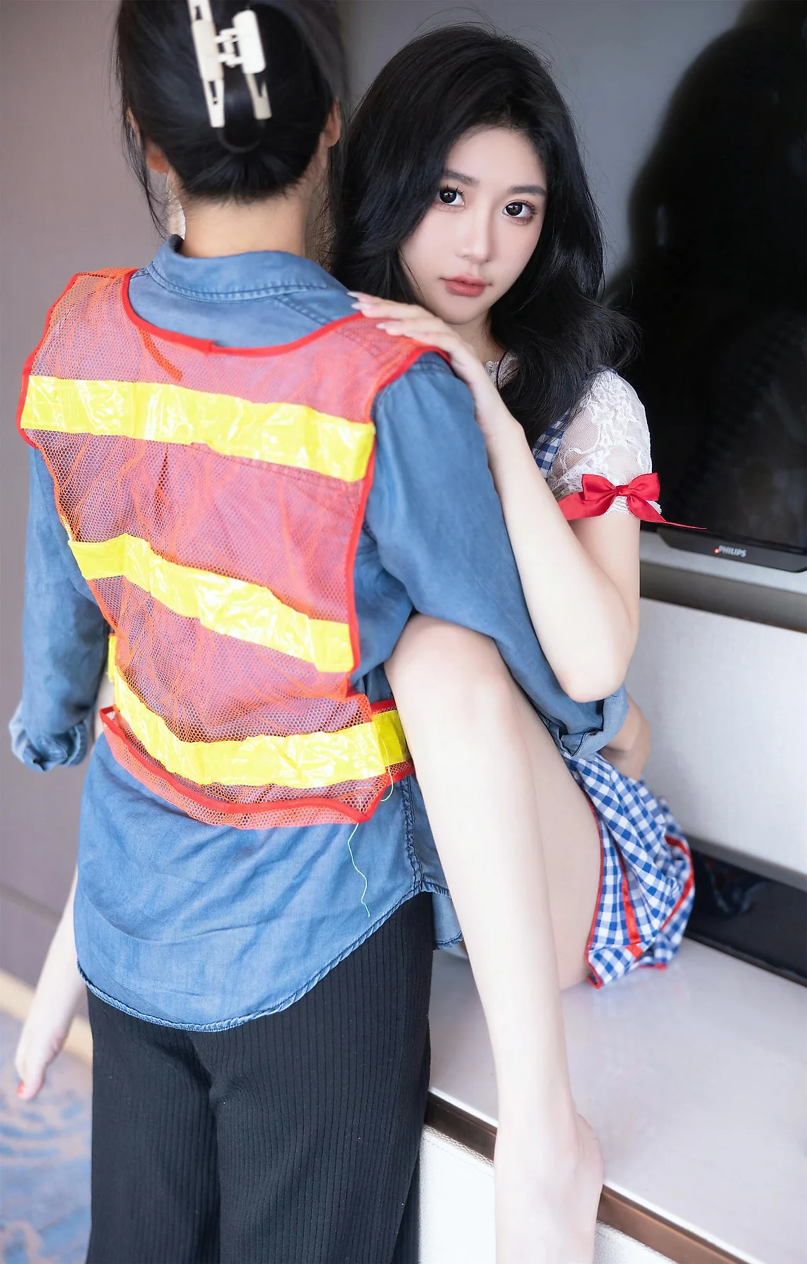 XiuRen 秀人 No.N430 谢小蒽维修主题写真 - 29