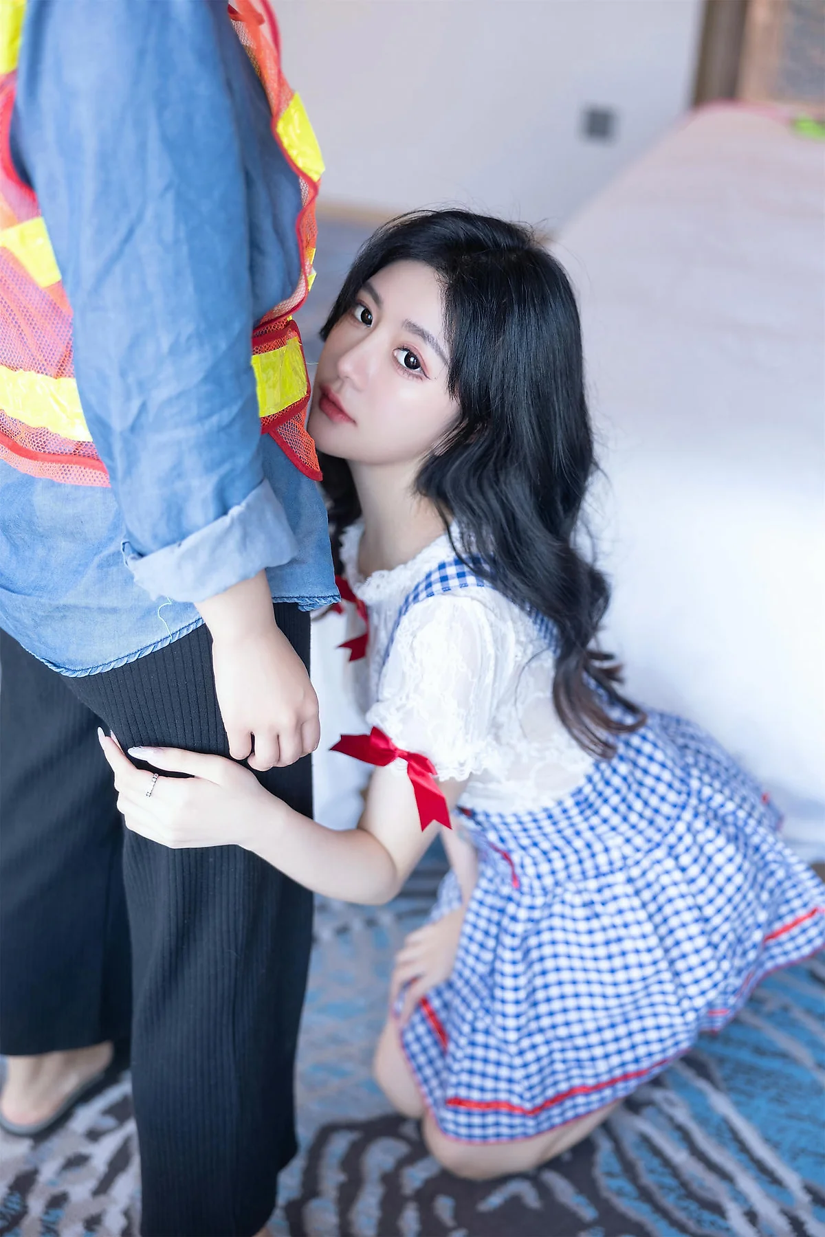 XiuRen 秀人 No.N430 谢小蒽维修主题写真 - 37