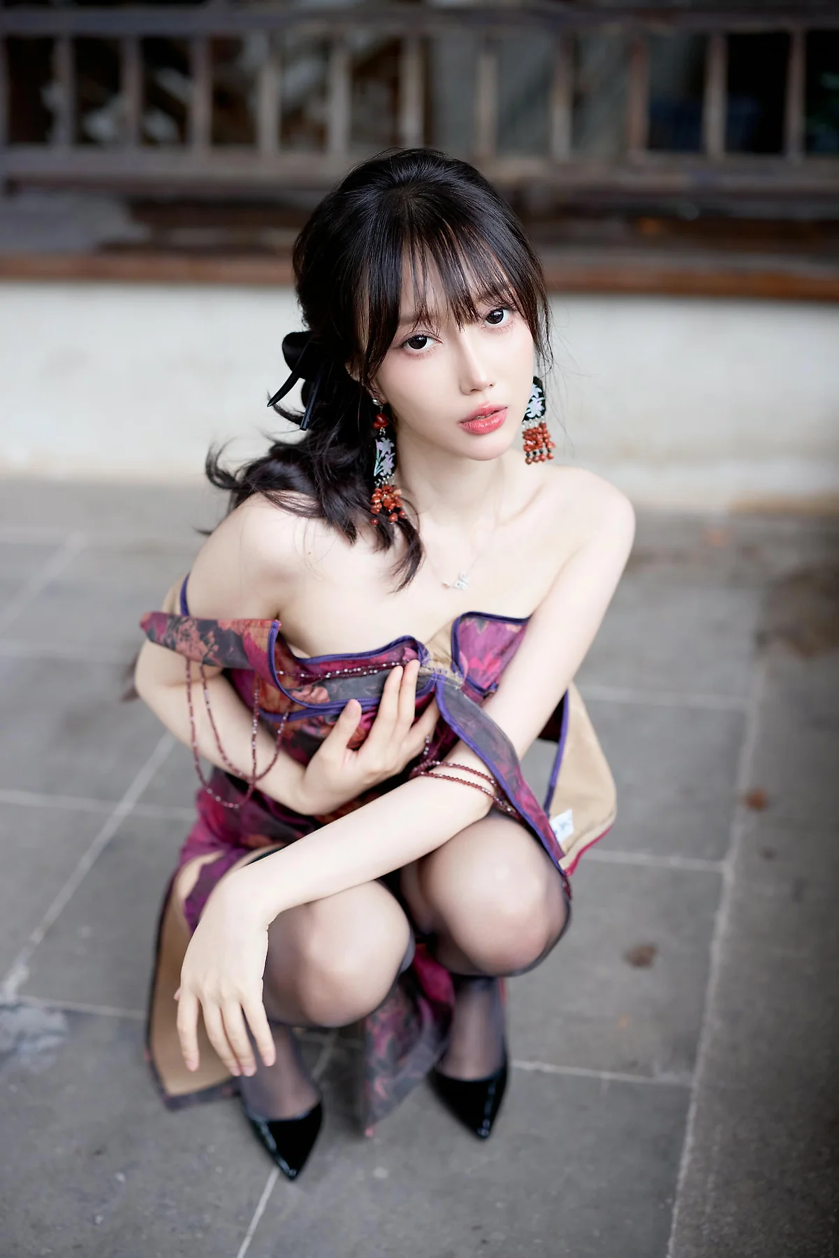 XiuRen 秀人 No.N433 玥儿玥性感妩媚旗袍 - 21