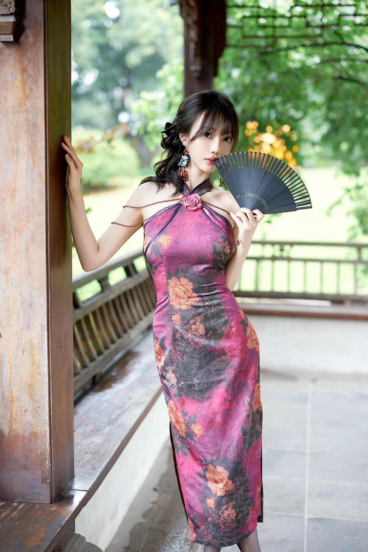 XiuRen 秀人 No.N433 玥儿玥性感妩媚旗袍 - 59