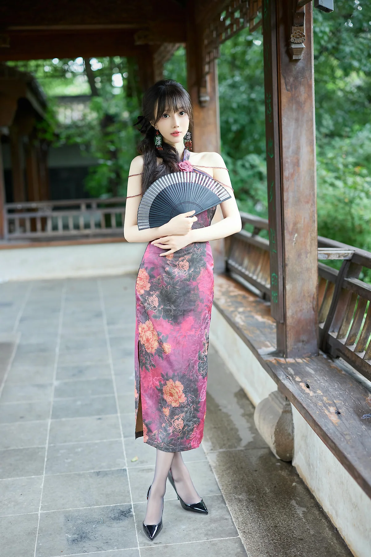 XiuRen 秀人 No.N433 玥儿玥性感妩媚旗袍 - 63