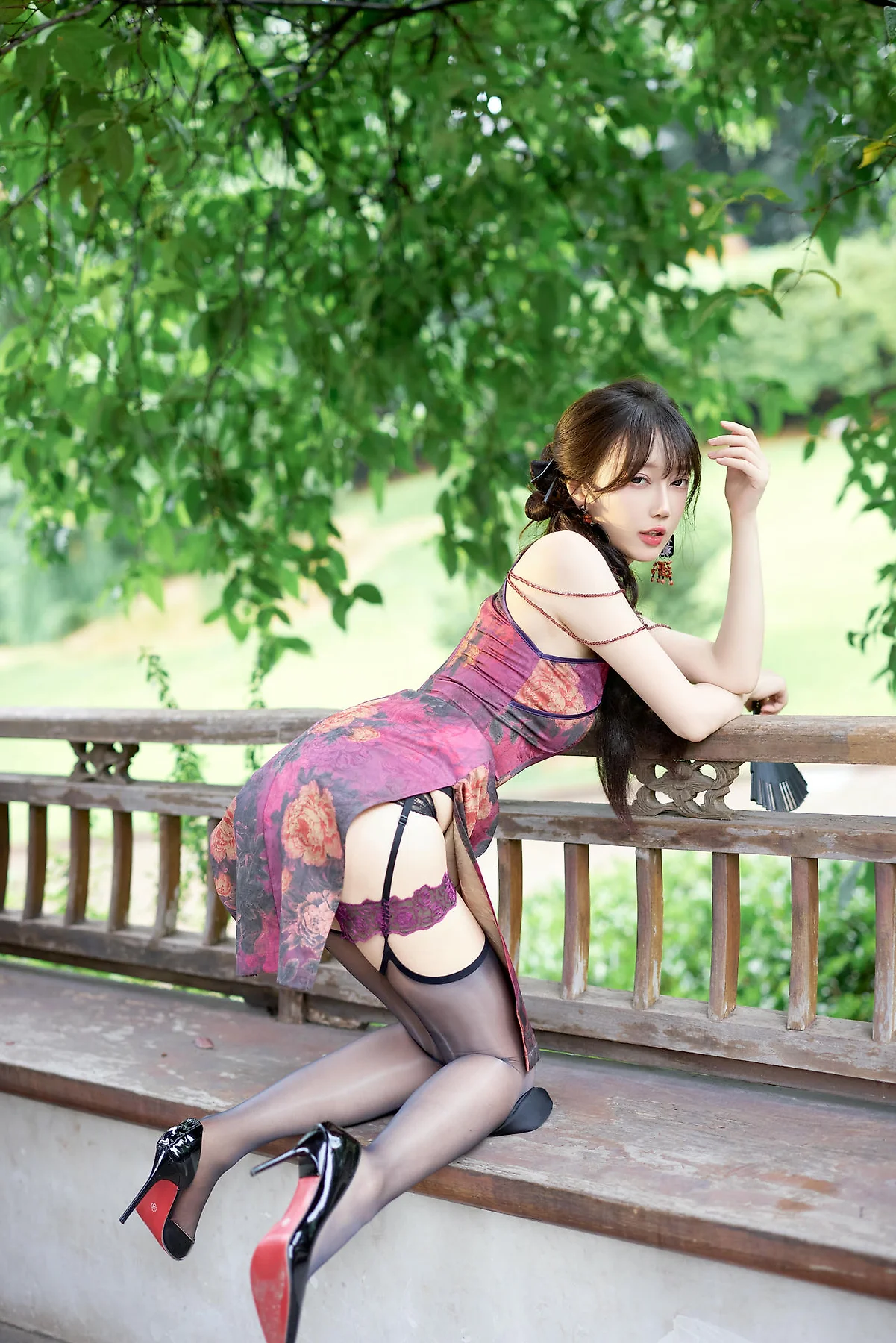 XiuRen 秀人 No.N433 玥儿玥性感妩媚旗袍 - 67
