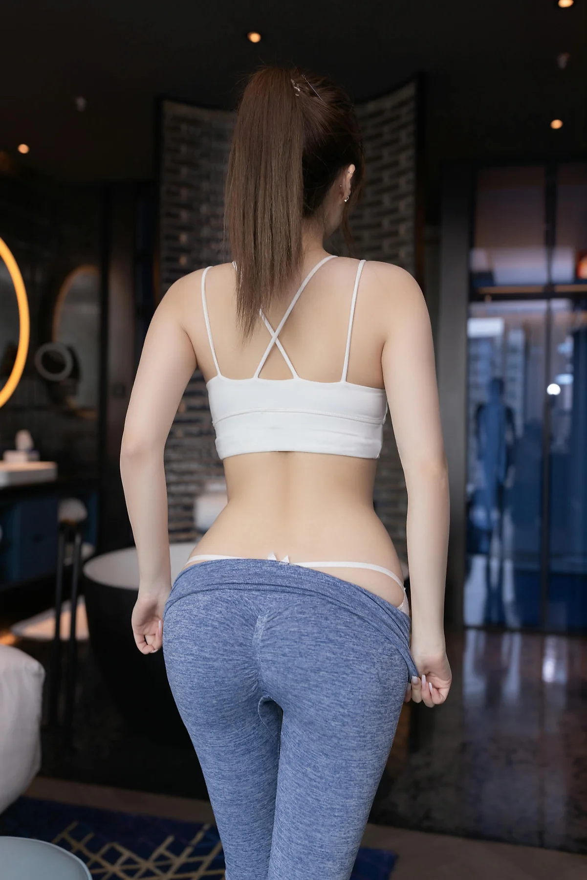 XiuRen 秀人 No.N434 鱼子酱Fish户外运动瑜伽服 - 26