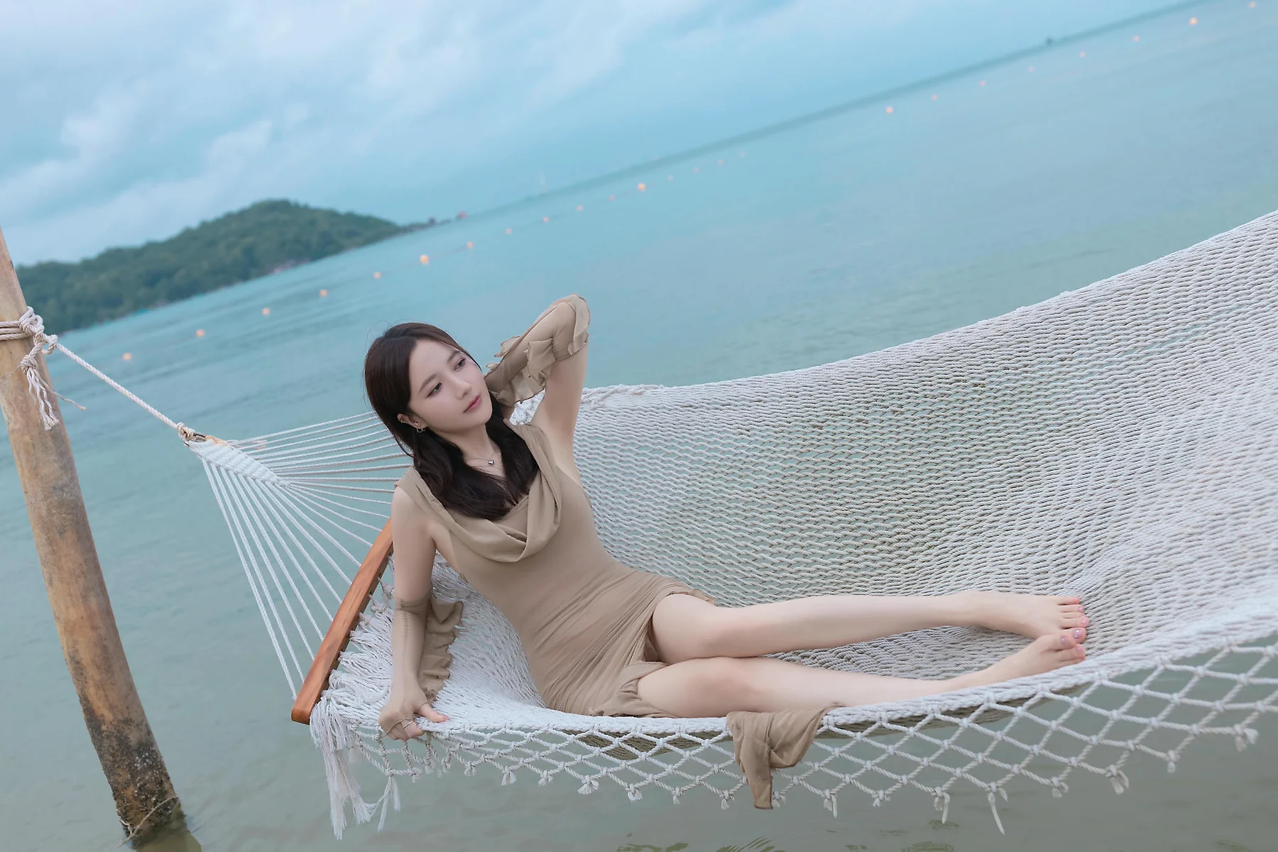XiuRen 秀人 No.N437 鱼子酱Fish户外旅拍海滩湿身写真 - 6