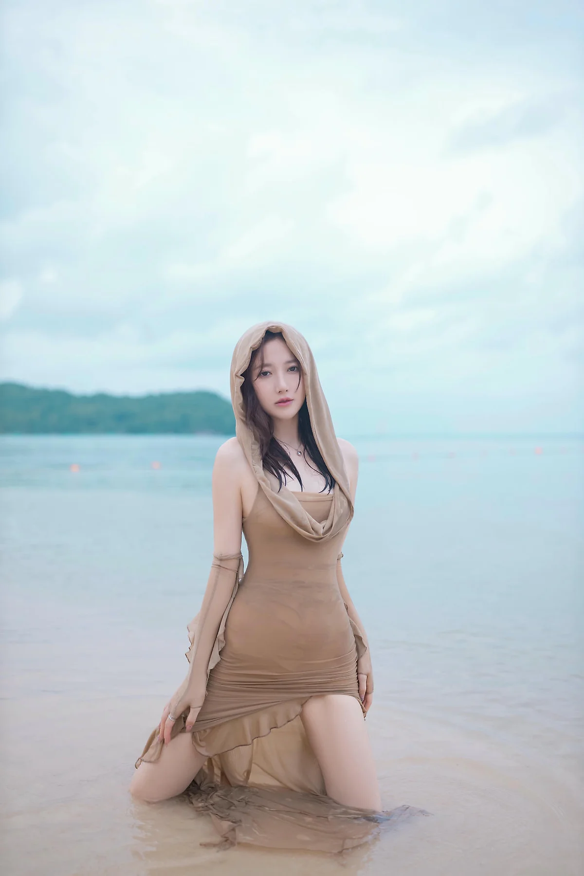 XiuRen 秀人 No.N437 鱼子酱Fish户外旅拍海滩湿身写真 - 12