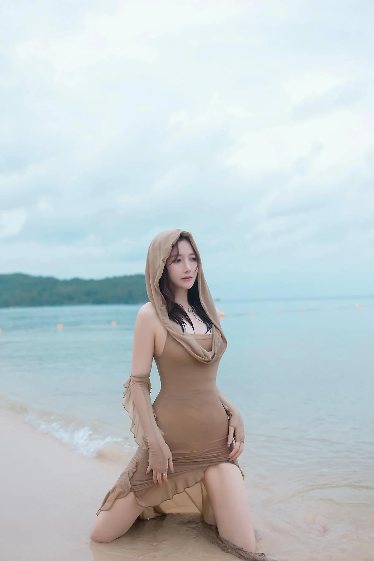 XiuRen 秀人 No.N437 鱼子酱Fish户外旅拍海滩湿身写真 - 13