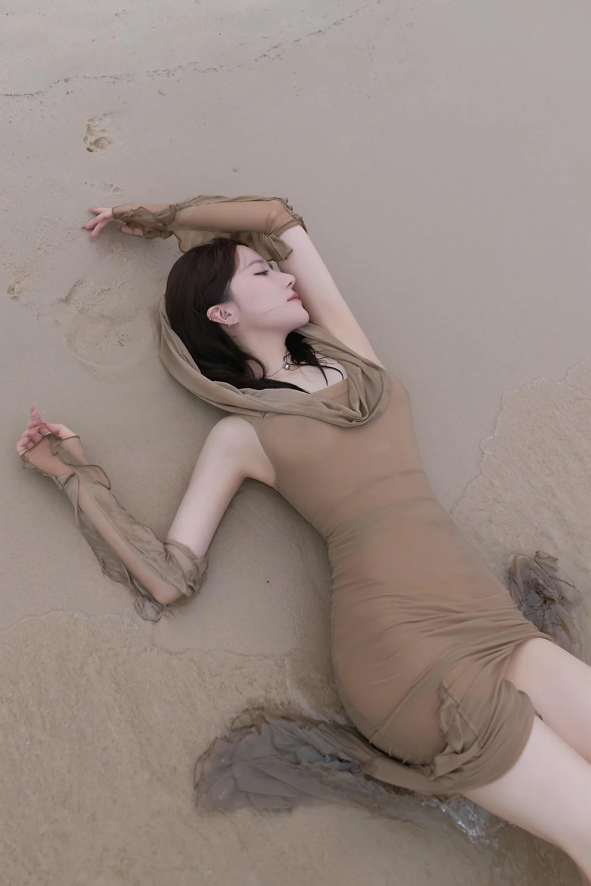 XiuRen 秀人 No.N437 鱼子酱Fish户外旅拍海滩湿身写真 - 16