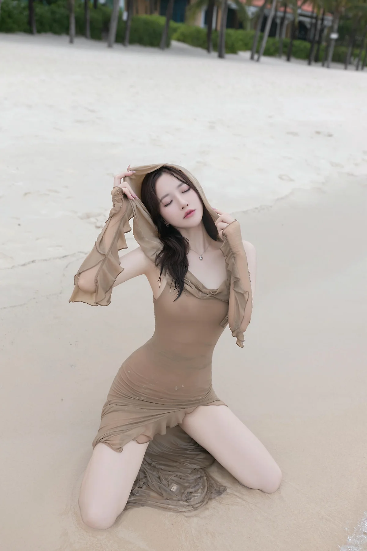 XiuRen 秀人 No.N437 鱼子酱Fish户外旅拍海滩湿身写真 - 24
