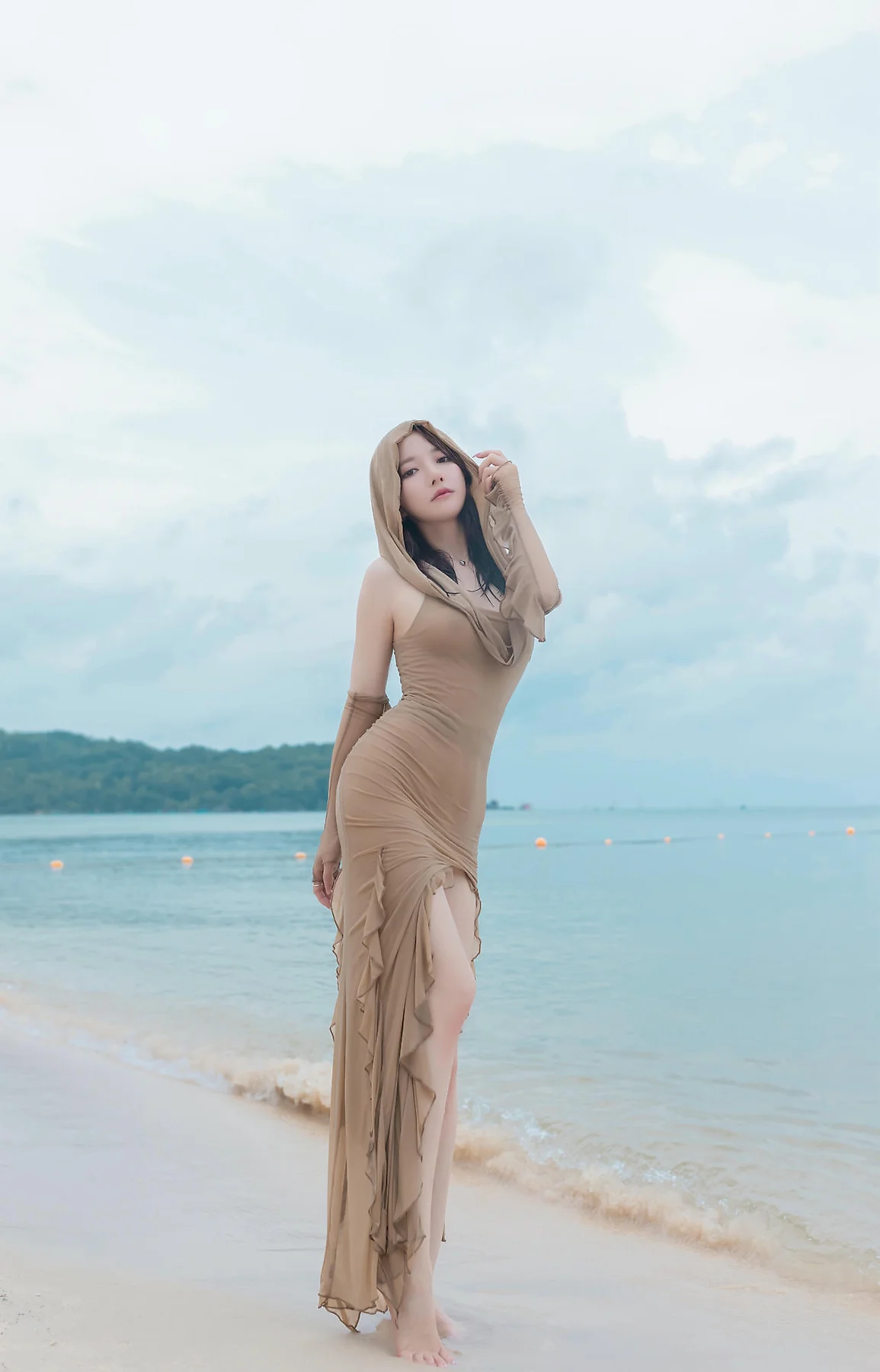 XiuRen 秀人 No.N437 鱼子酱Fish户外旅拍海滩湿身写真 - 36