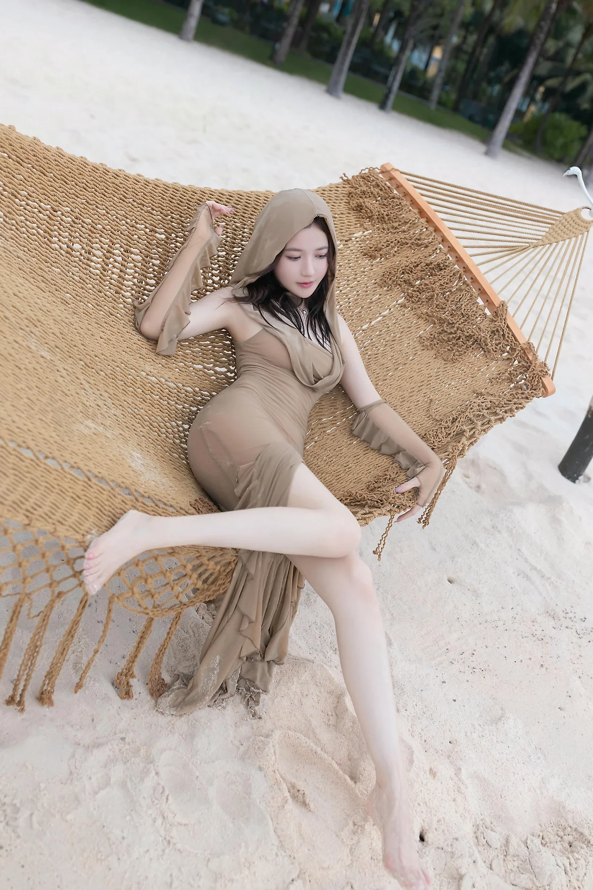 XiuRen 秀人 No.N437 鱼子酱Fish户外旅拍海滩湿身写真 - 41