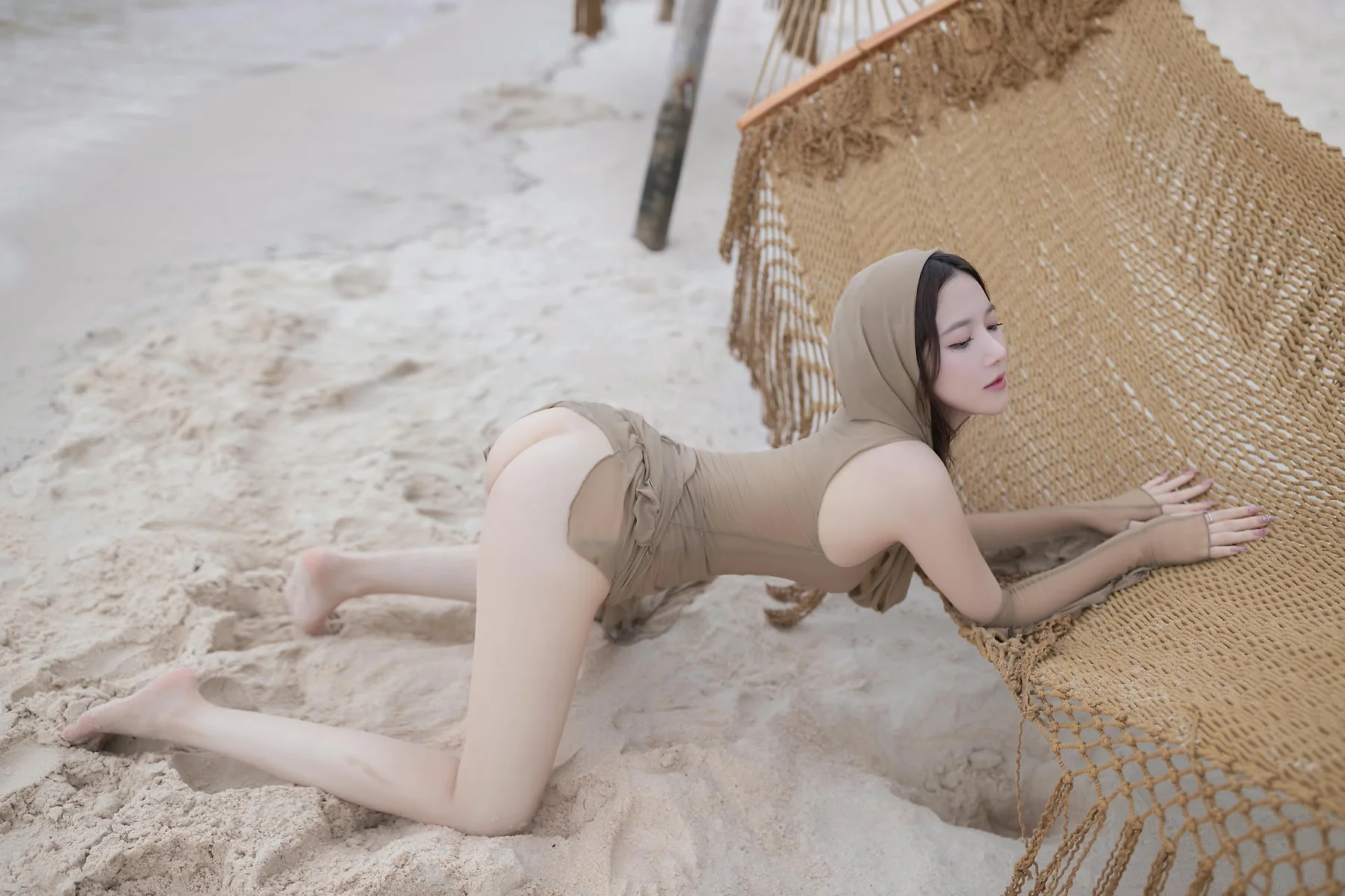 XiuRen 秀人 No.N437 鱼子酱Fish户外旅拍海滩湿身写真 - 60