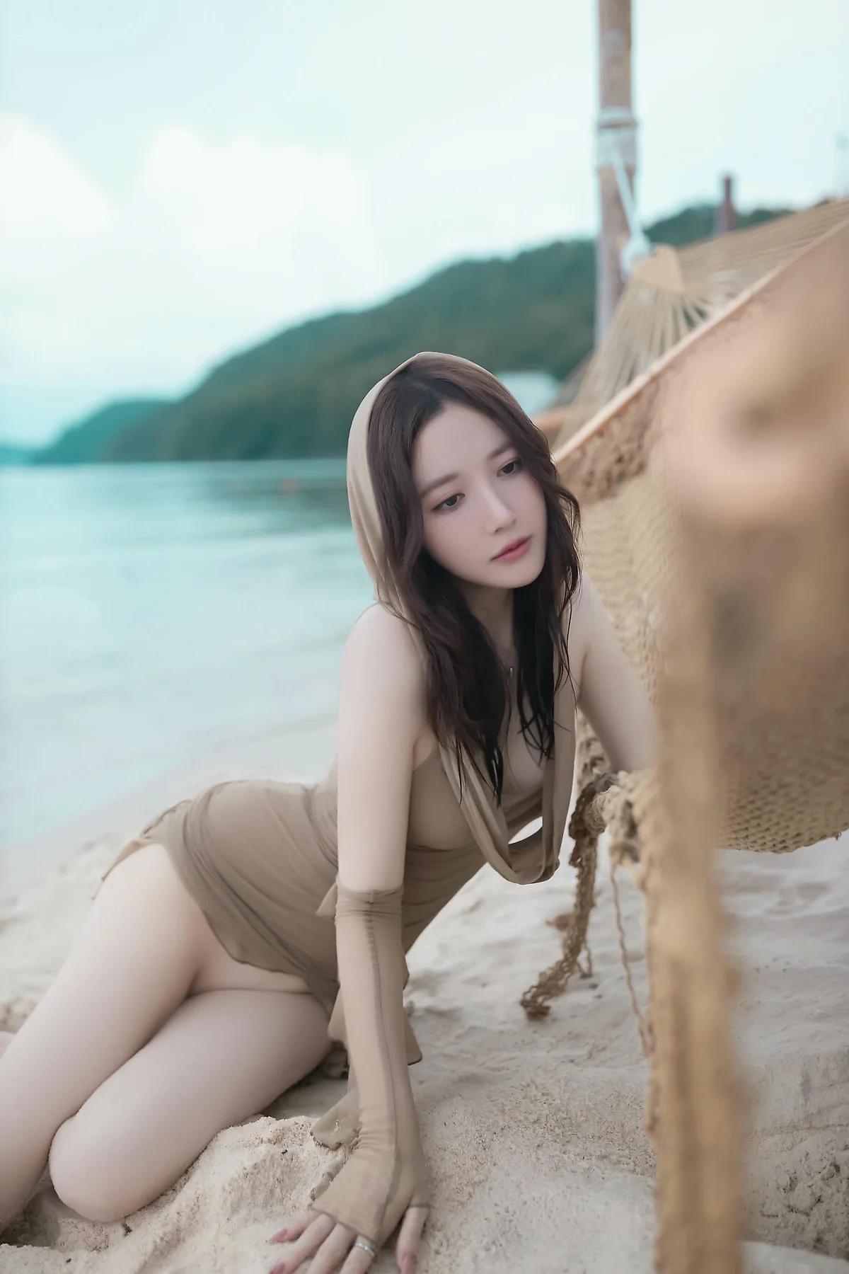 XiuRen 秀人 No.N437 鱼子酱Fish户外旅拍海滩湿身写真 - 66