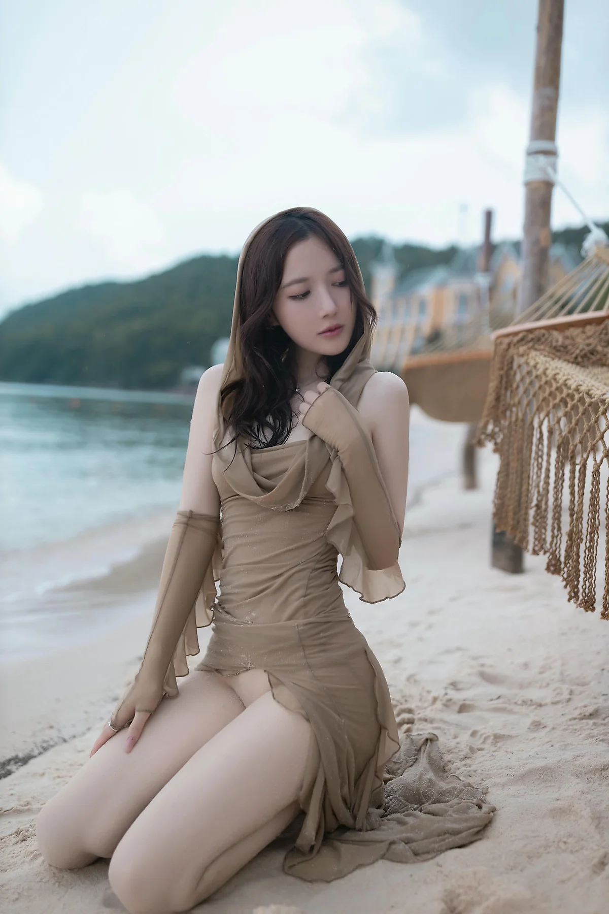 XiuRen 秀人 No.N437 鱼子酱Fish户外旅拍海滩湿身写真 - 79
