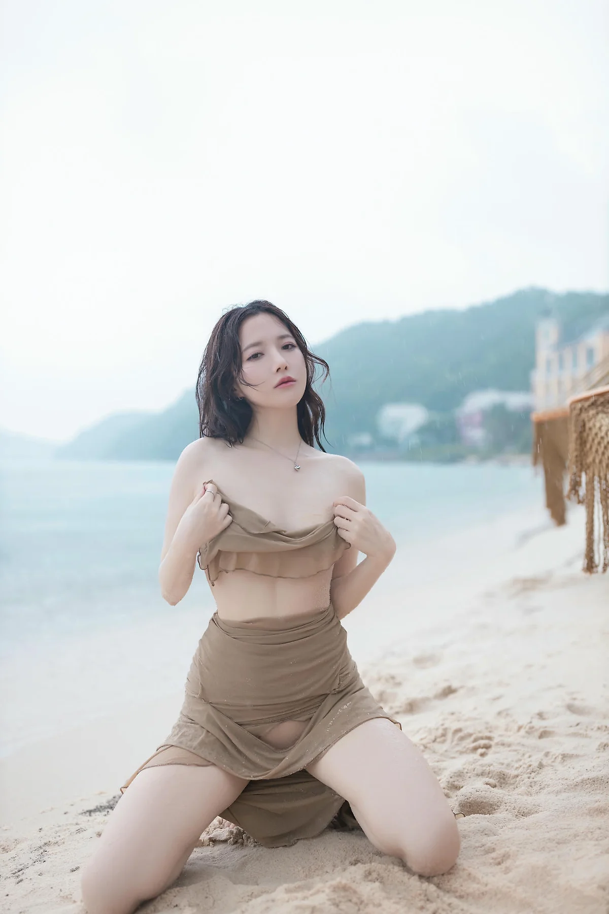 XiuRen 秀人 No.N437 鱼子酱Fish户外旅拍海滩湿身写真 - 97