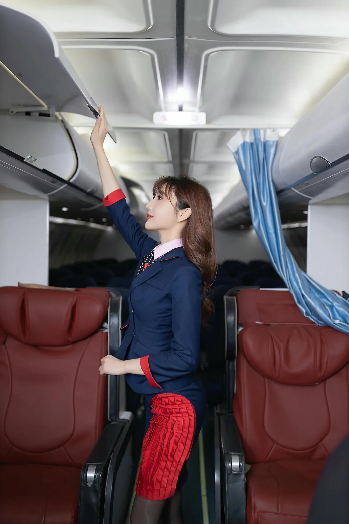 XiuRen 秀人 No.N444 陆萱萱空姐主题写真制服 - 54