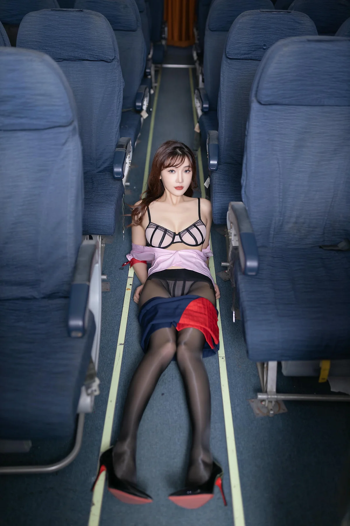 XiuRen 秀人 No.N444 陆萱萱空姐主题写真制服 - 91
