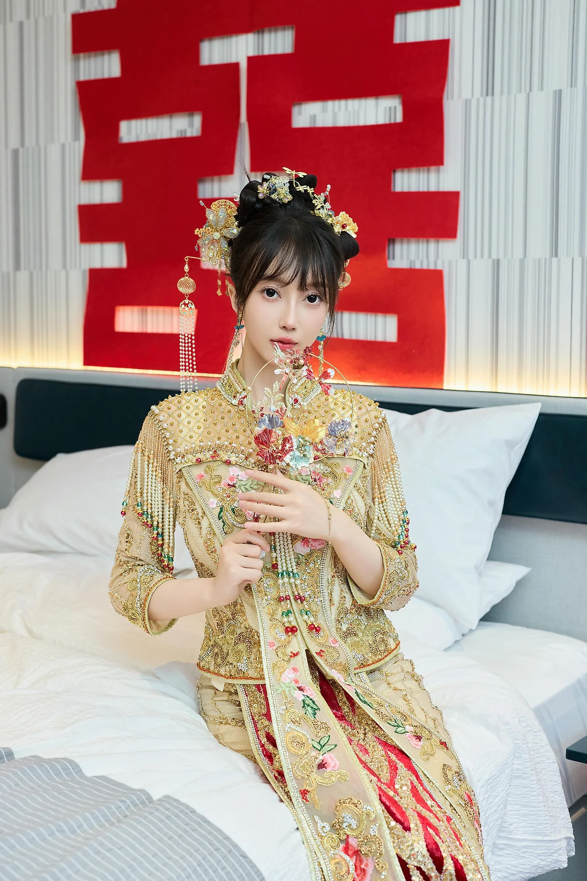 XiuRen 秀人 No.N447 玥儿玥性感秀禾服 - 9
