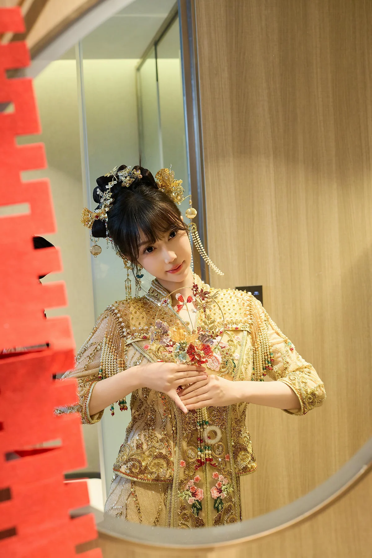 XiuRen 秀人 No.N447 玥儿玥性感秀禾服 - 22