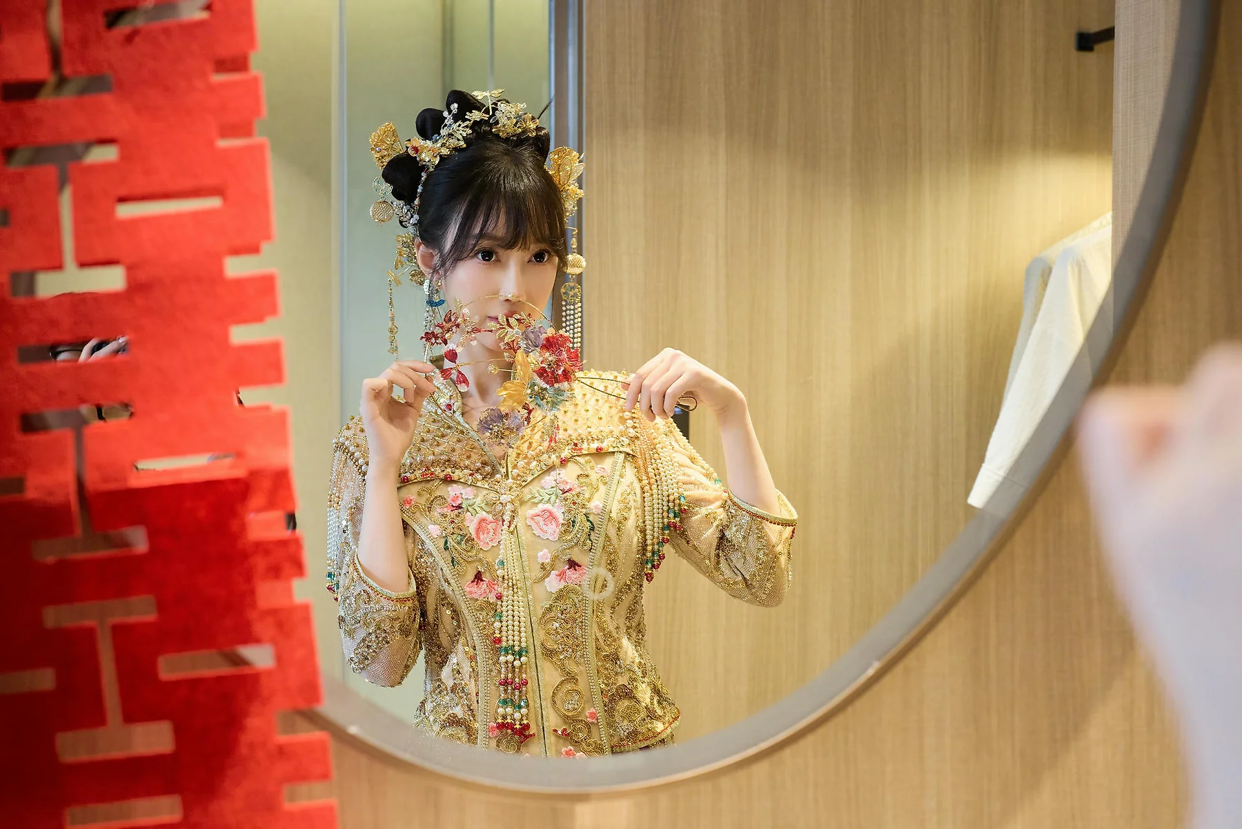 XiuRen 秀人 No.N447 玥儿玥性感秀禾服 - 23