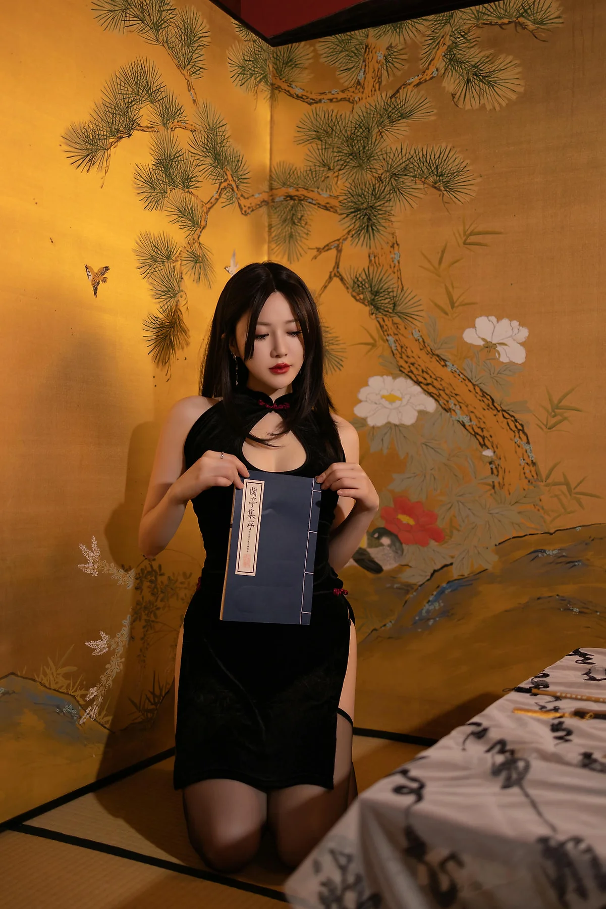 XiuRen 秀人 No.N449 鱼子酱Fish古风旗袍性感美腿 - 7