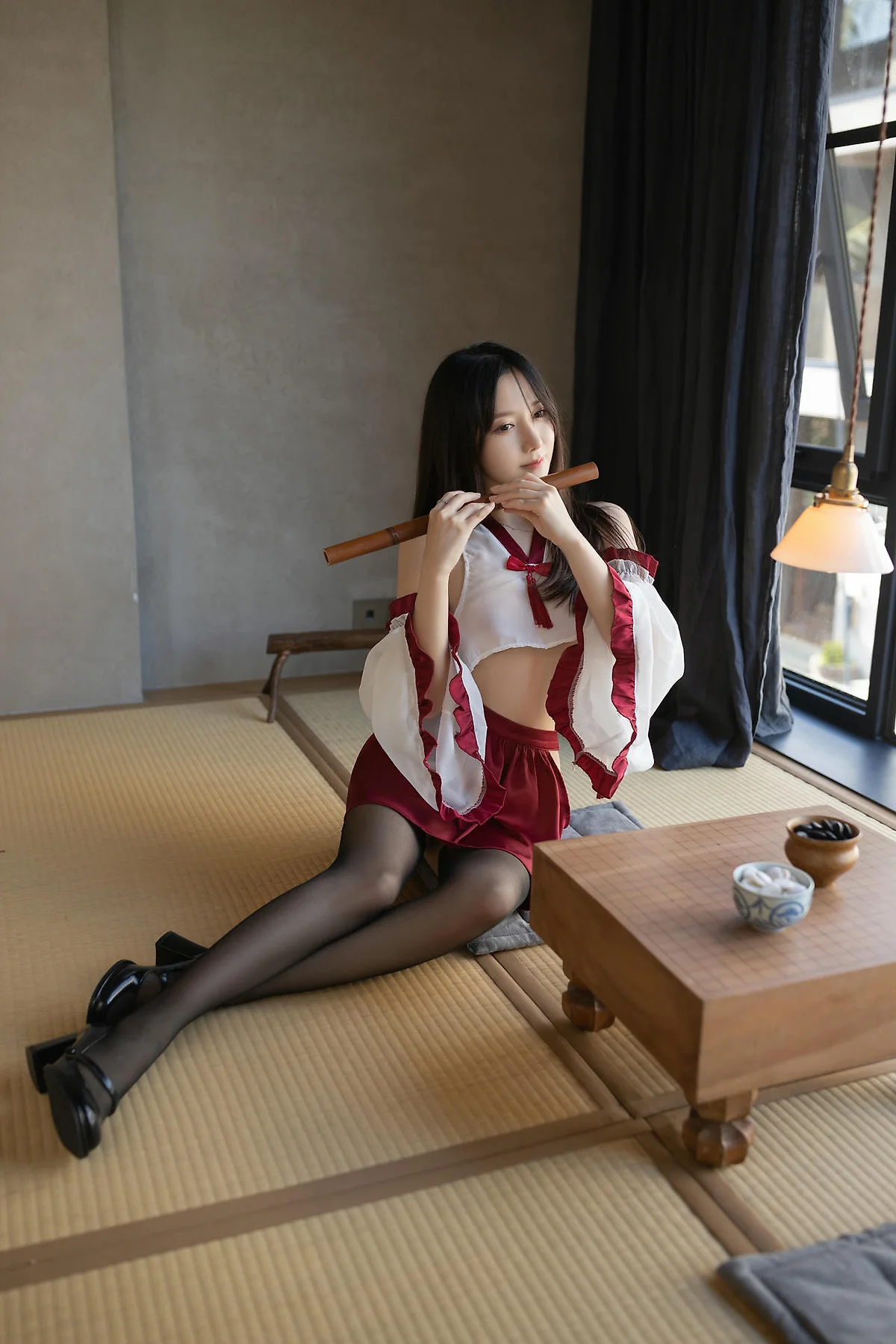XiuRen 秀人 No.N460 鱼子酱Fish角色扮演cos制服竹子巫 - 3