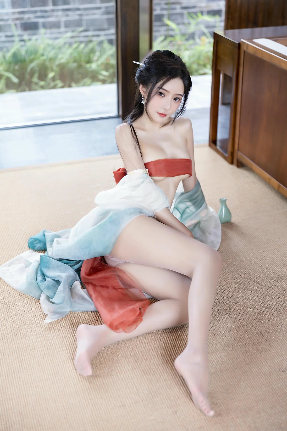 XiuRen 秀人 No.N473 王馨瑶古装瀑布主题写真 - 81