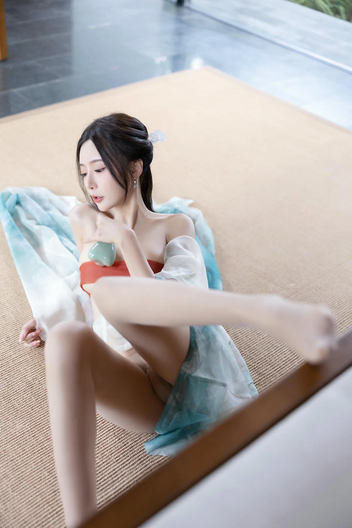 XiuRen 秀人 No.N473 王馨瑶古装瀑布主题写真 - 85