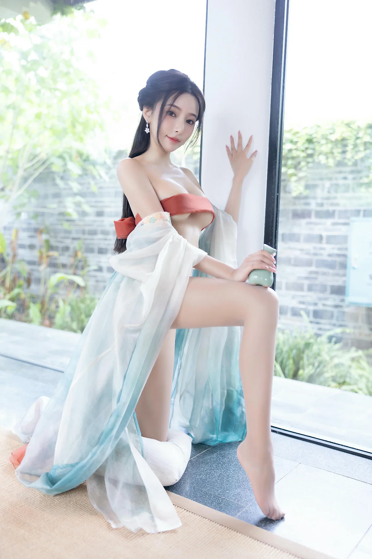 XiuRen 秀人 No.N473 王馨瑶古装瀑布主题写真 - 89