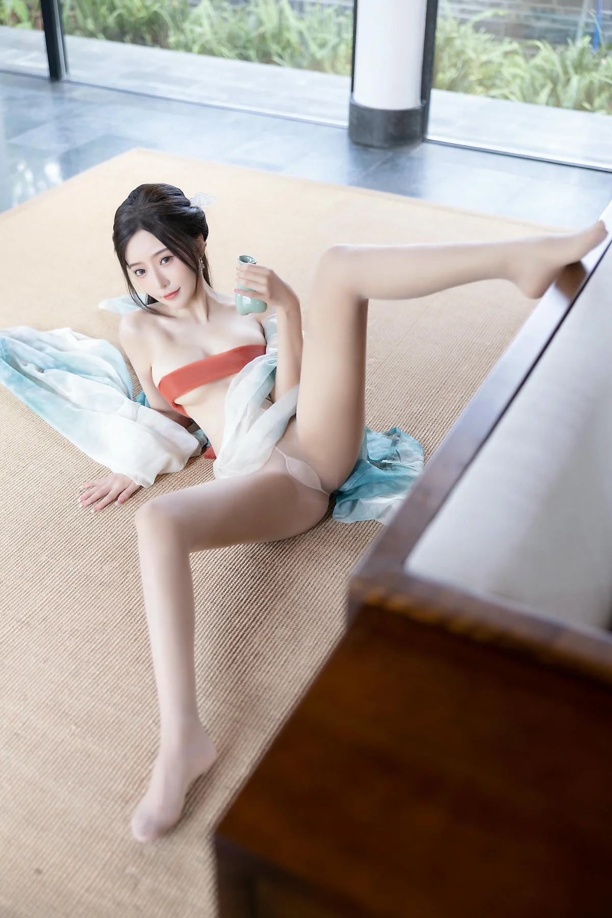 XiuRen 秀人 No.N473 王馨瑶古装瀑布主题写真 - 96