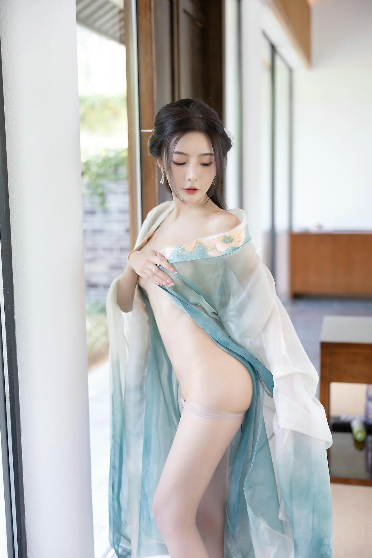 XiuRen 秀人 No.N473 王馨瑶古装瀑布主题写真 - 103