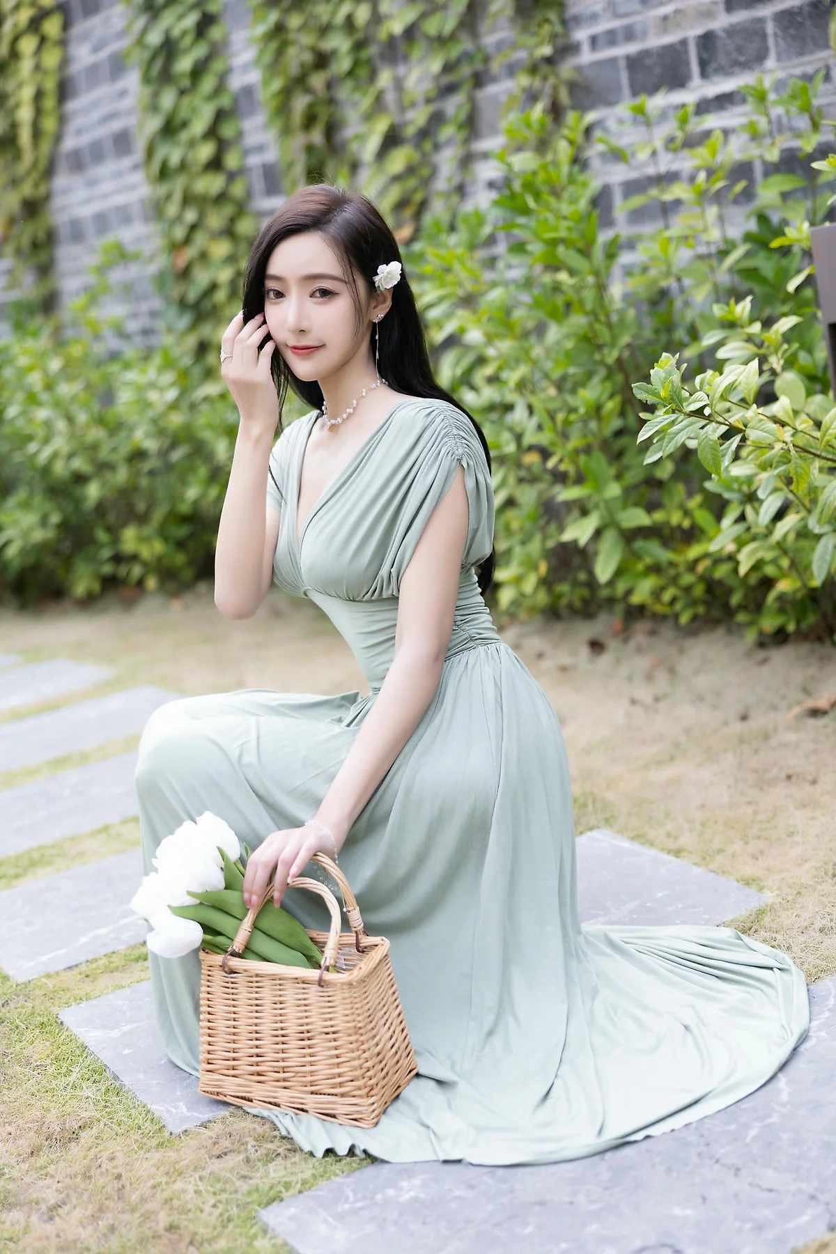XiuRen 秀人 No.N479 王馨瑶白色泳衣比基尼 - 6