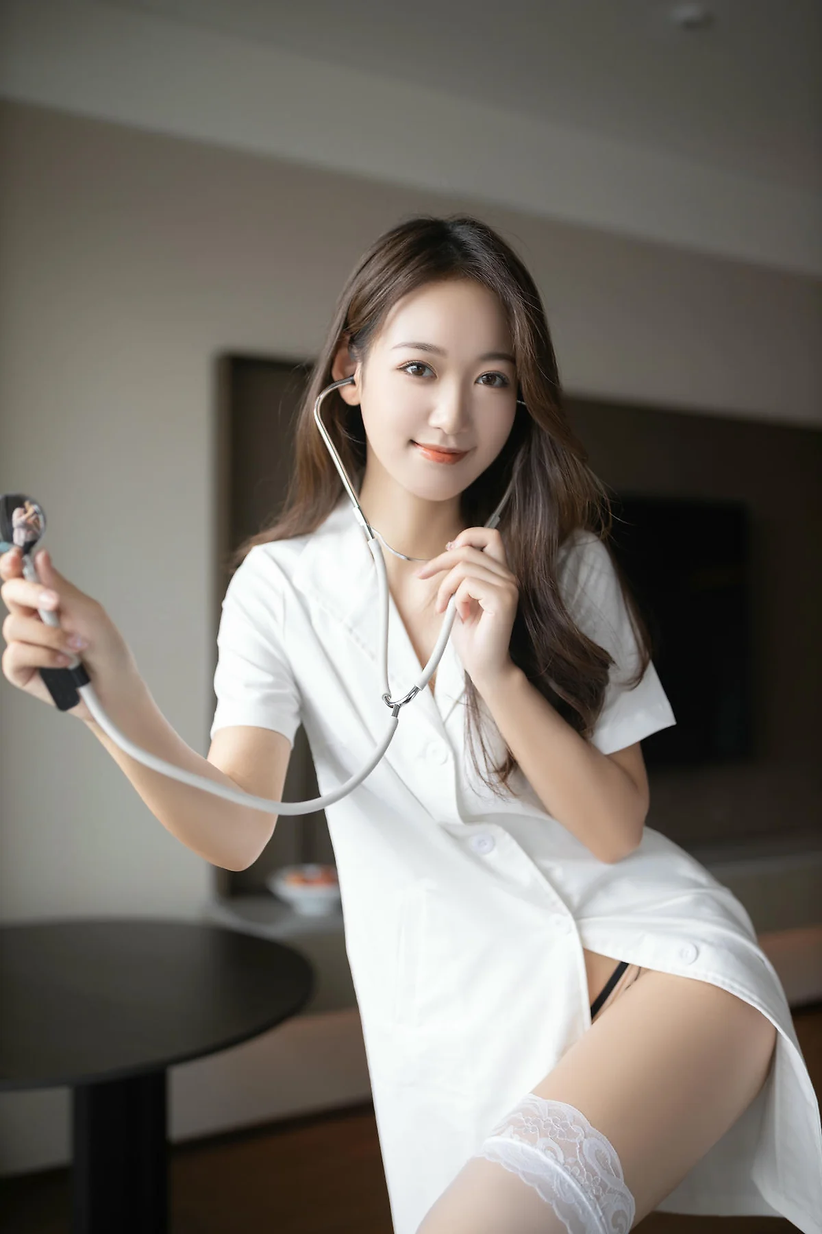 XiuRen 秀人 No.N486 唐安琪家庭医生制服美女 - 24