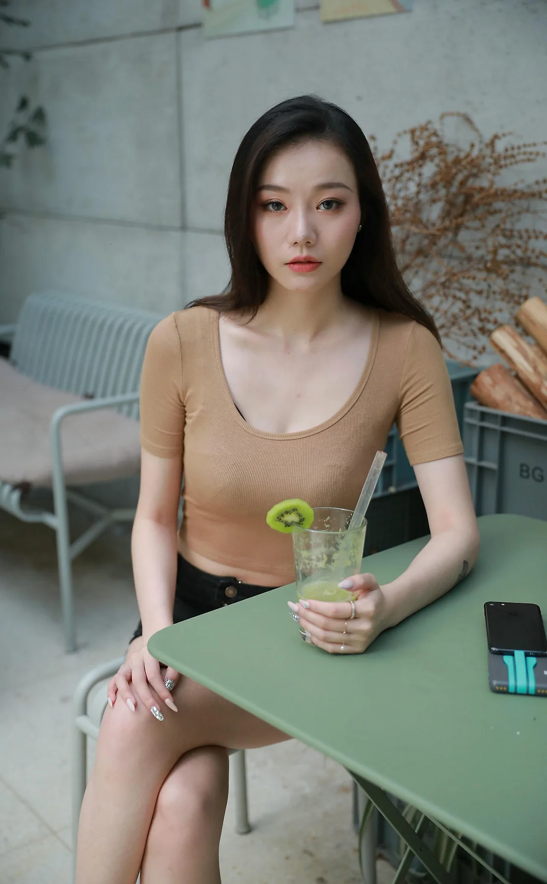XiuRen 秀人 No.N492 安然anran灰色连体衣 - 57