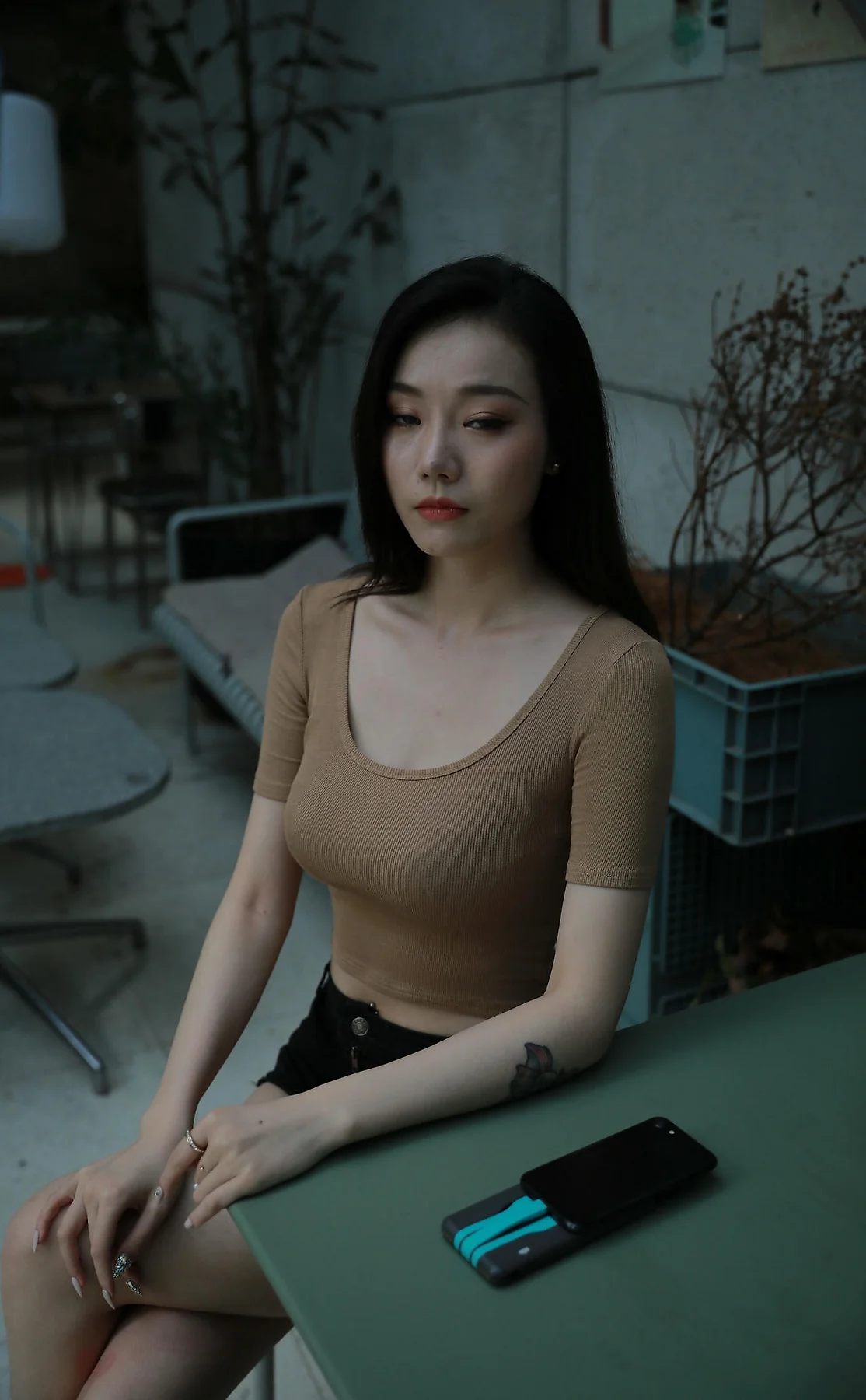 XiuRen 秀人 No.N492 安然anran灰色连体衣 - 81