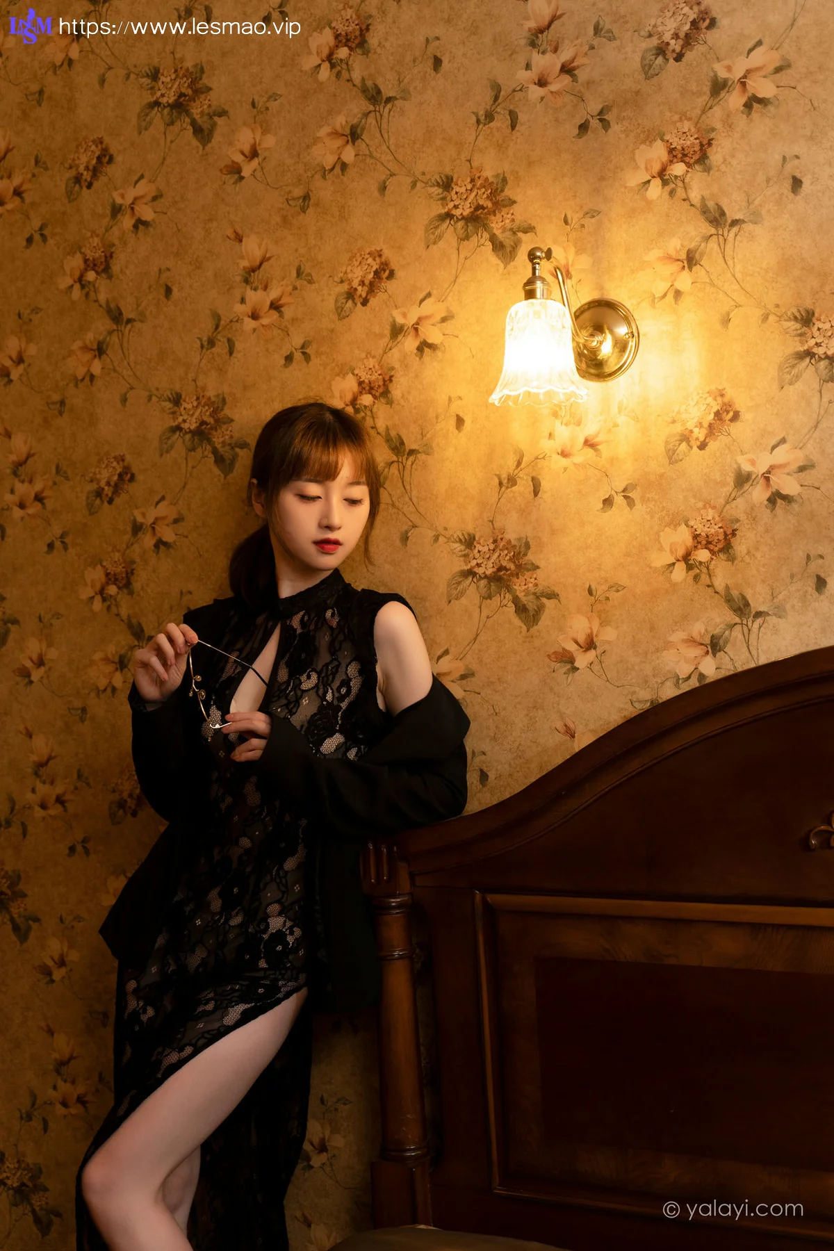 YALAYI 雅拉伊 Vol.836   京京 黑色水滴 - 17