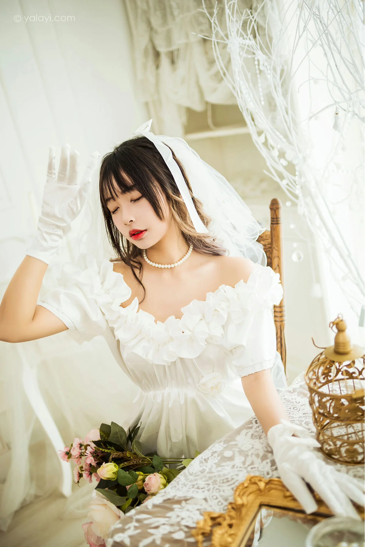 YALAYI 雅拉伊 Vol.837  阿禾 美丽的梦 - 32