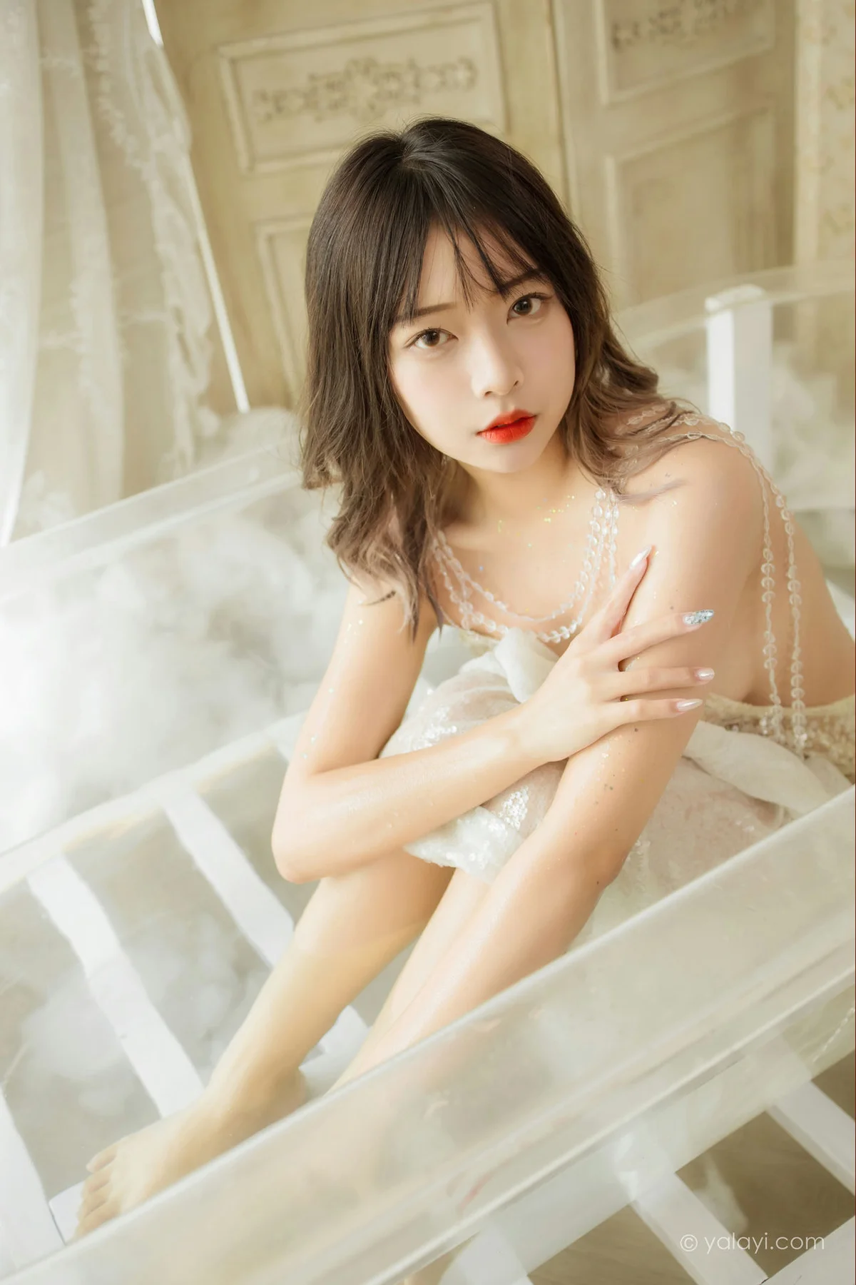 YALAYI 雅拉伊 Vol.841  阿禾 水中白莲 - 30
