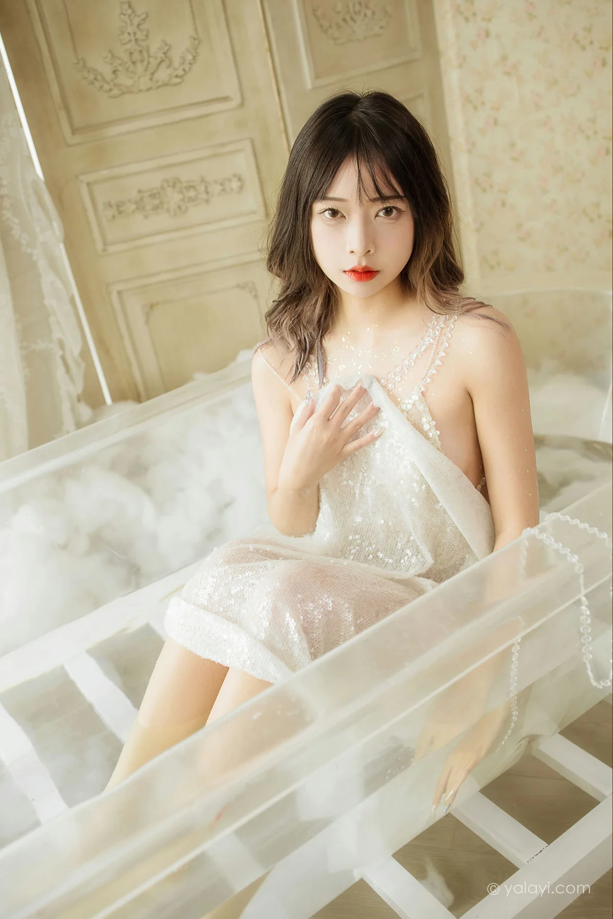 YALAYI 雅拉伊 Vol.841  阿禾 水中白莲 - 31