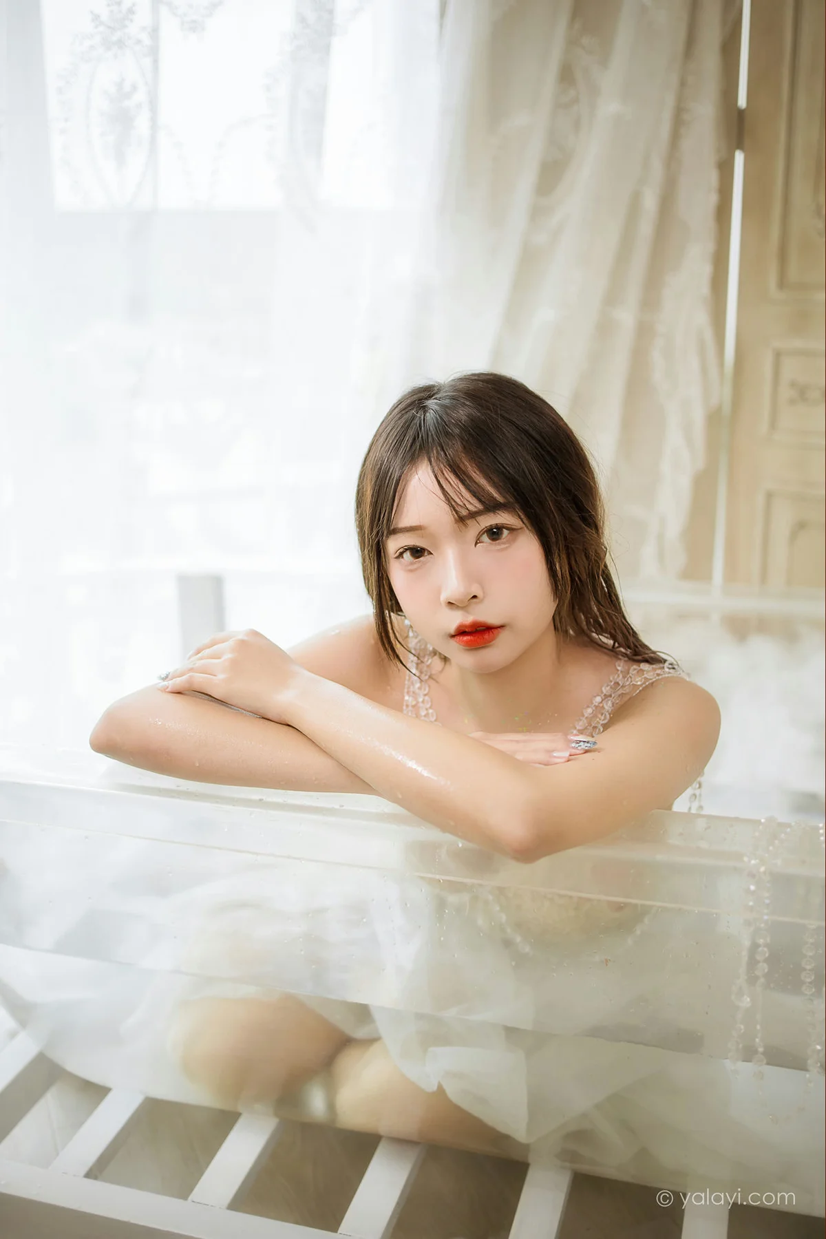 YALAYI 雅拉伊 Vol.841  阿禾 水中白莲 - 40