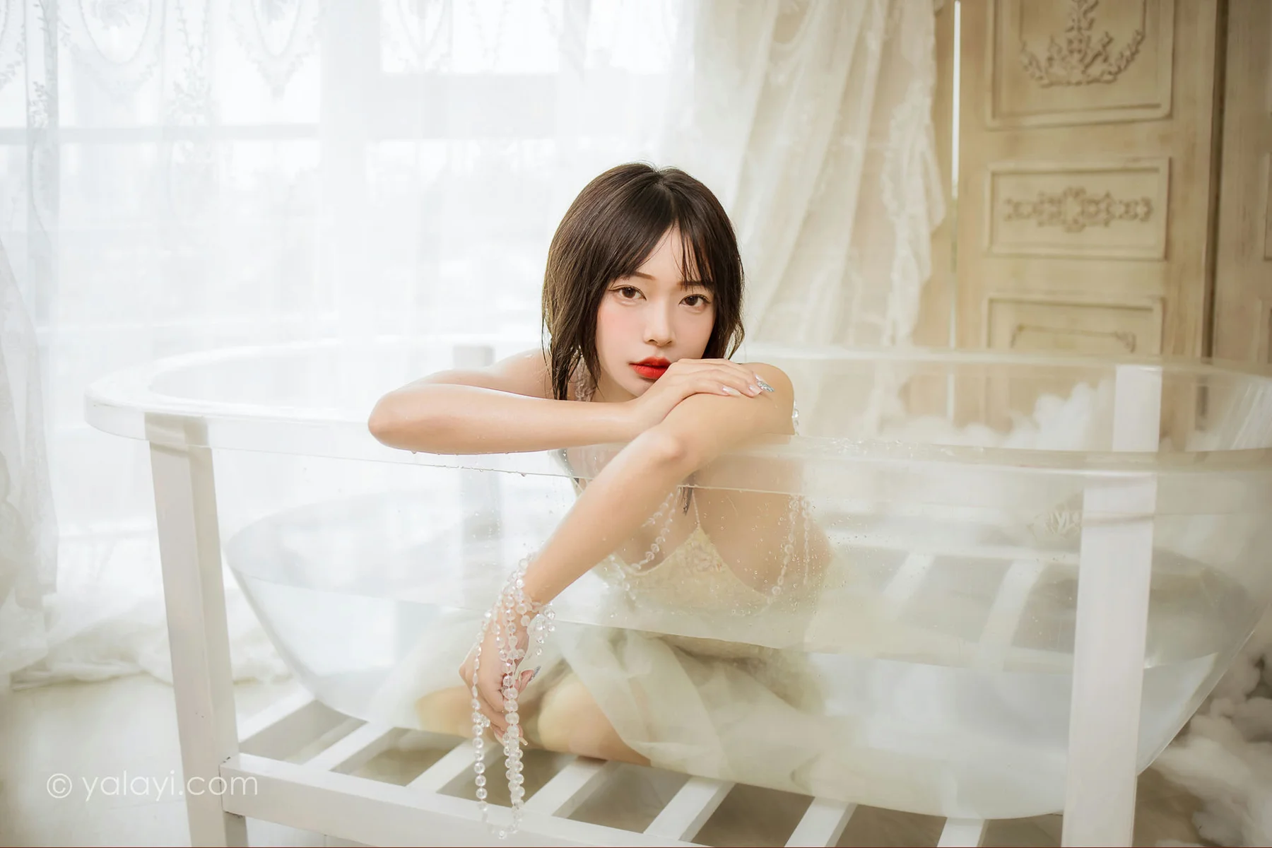 YALAYI 雅拉伊 Vol.841  阿禾 水中白莲 - 41