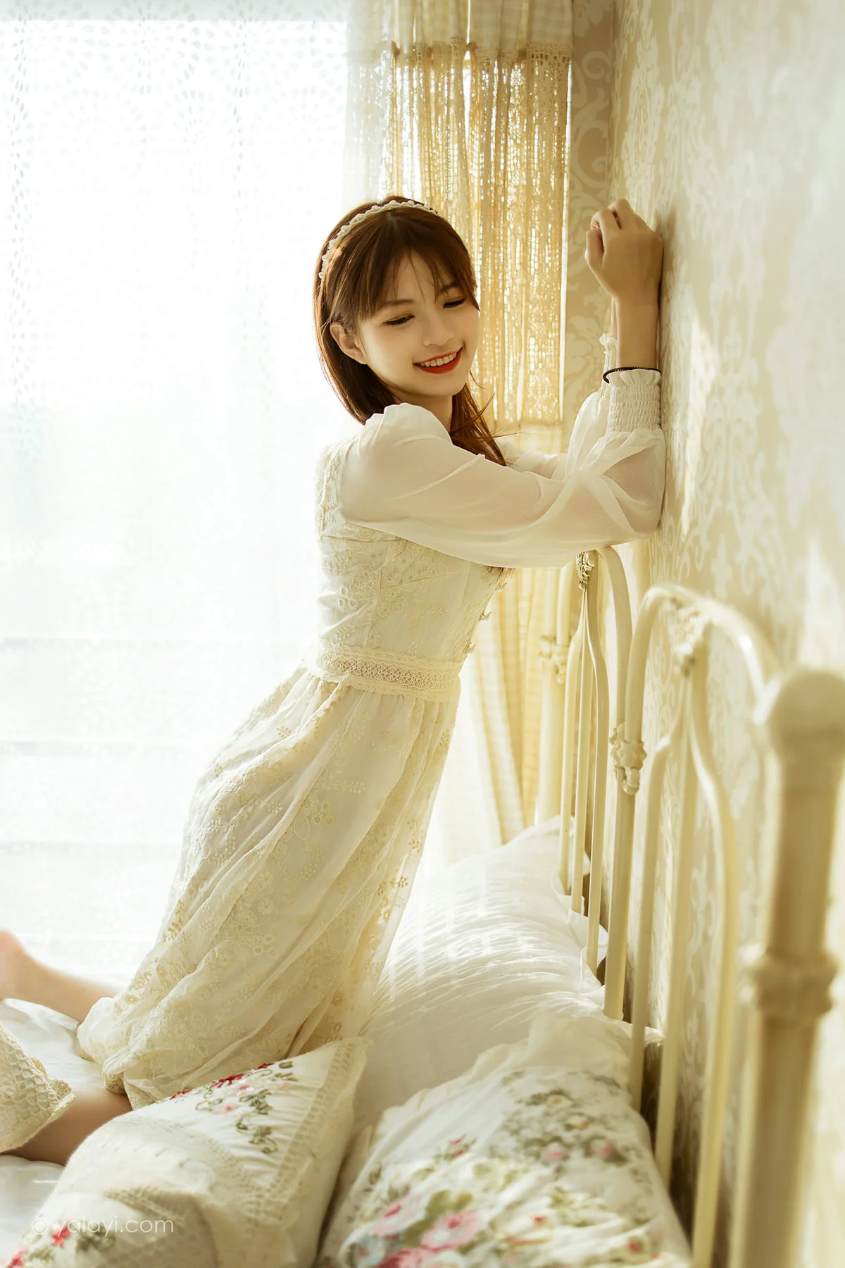 YALAYI 雅拉伊 Vol.843  茹莎 花白裙 - 38