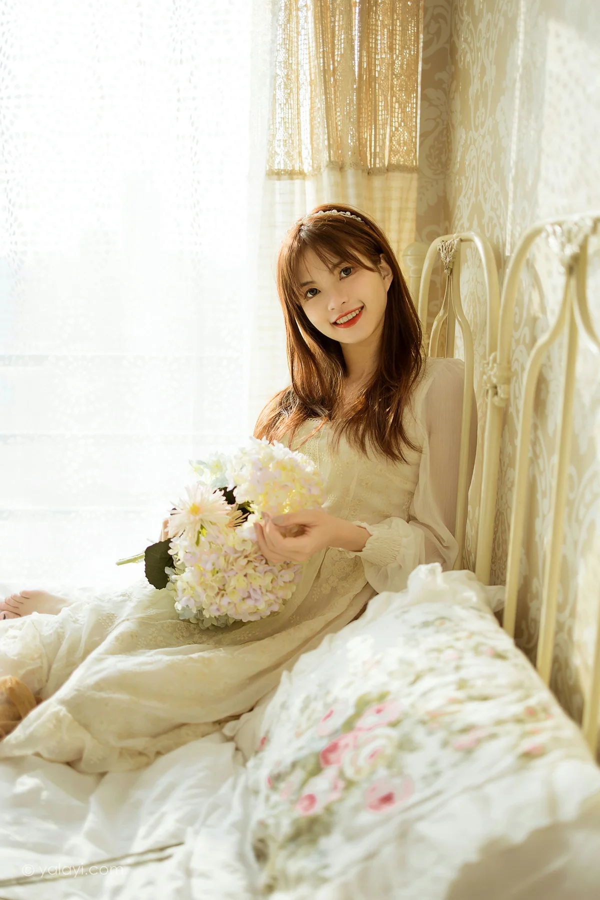 YALAYI 雅拉伊 Vol.843  茹莎 花白裙 - 41