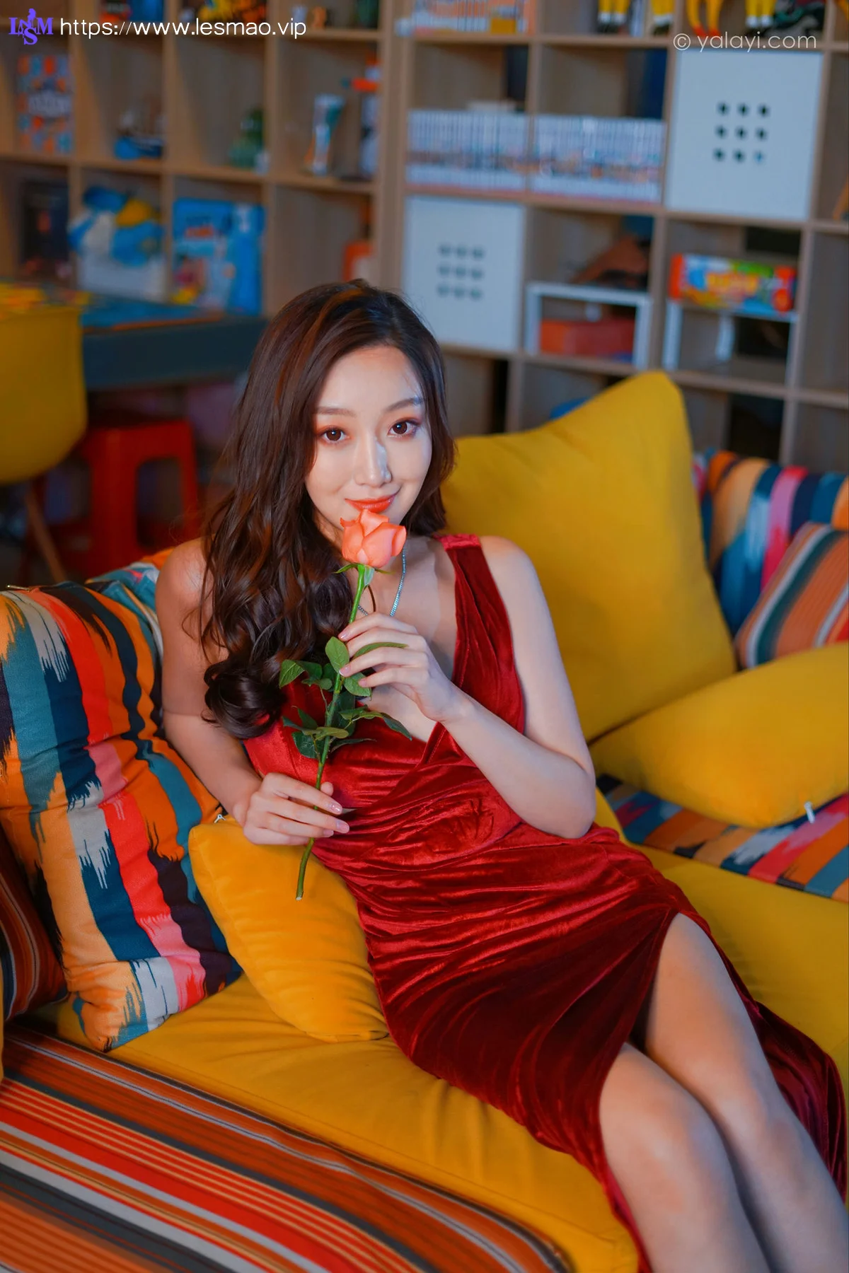 YALAYI 雅拉伊 Vol.850   蕊思 美人一笑也倾城 - 17
