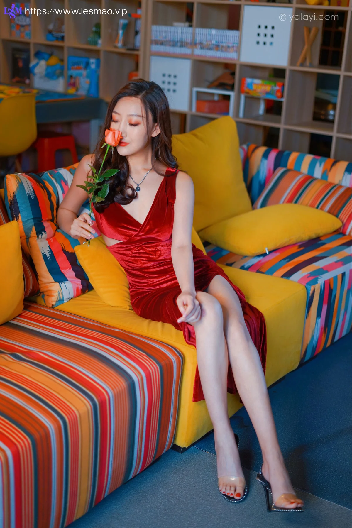 YALAYI 雅拉伊 Vol.850   蕊思 美人一笑也倾城 - 19