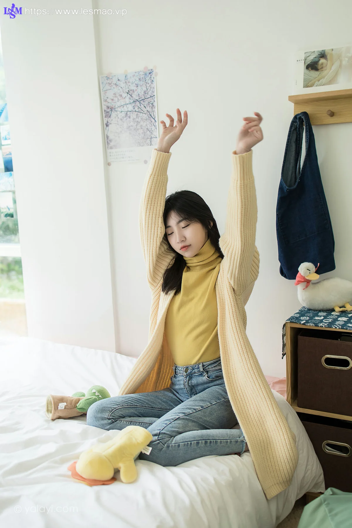 YALAYI 雅拉伊 Vol.877   小乔 玉兰花 - 4