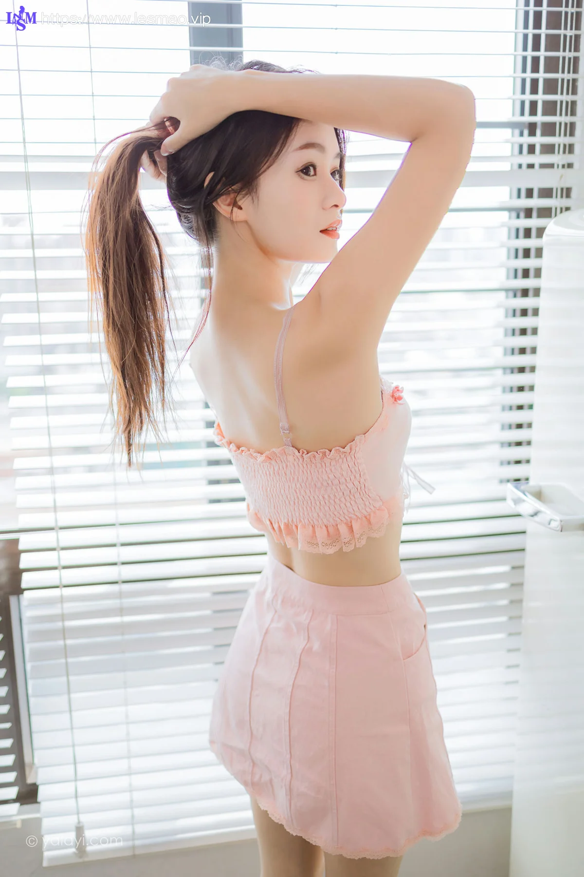 YALAYI 雅拉伊 Vol.910  沐兰 粉色记忆 - 15