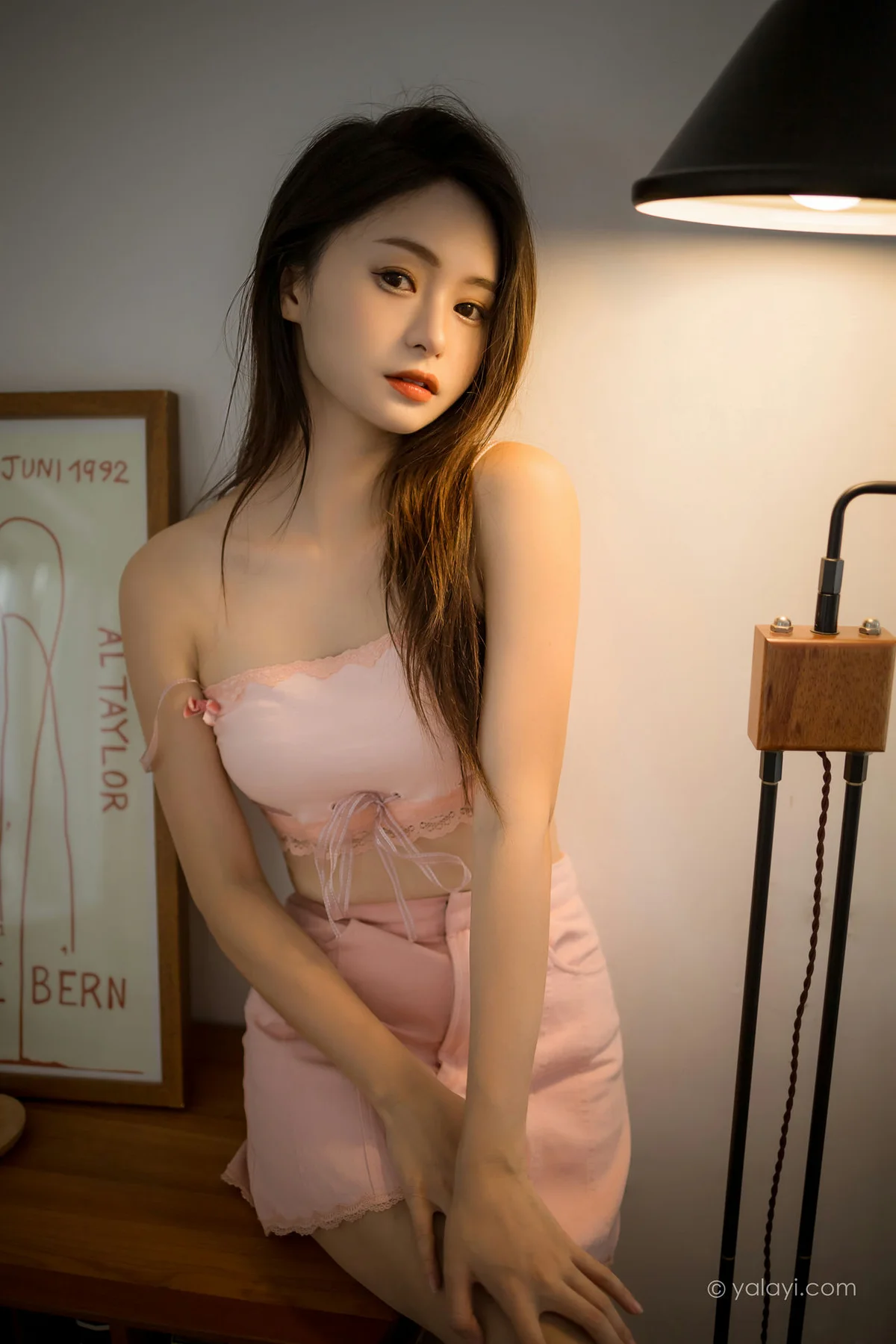 YALAYI 雅拉伊 Vol.910  沐兰 粉色记忆 - 36